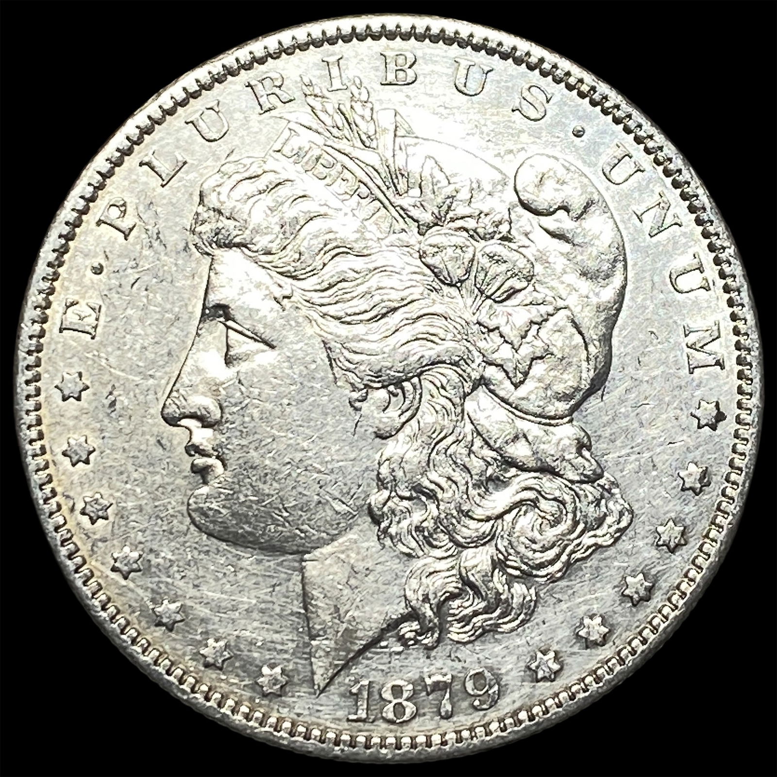 1879-S Silver Morgan Dollar UNCIRCULATED: 1879-S Silver Morgan Dollar UNCIRCULATED