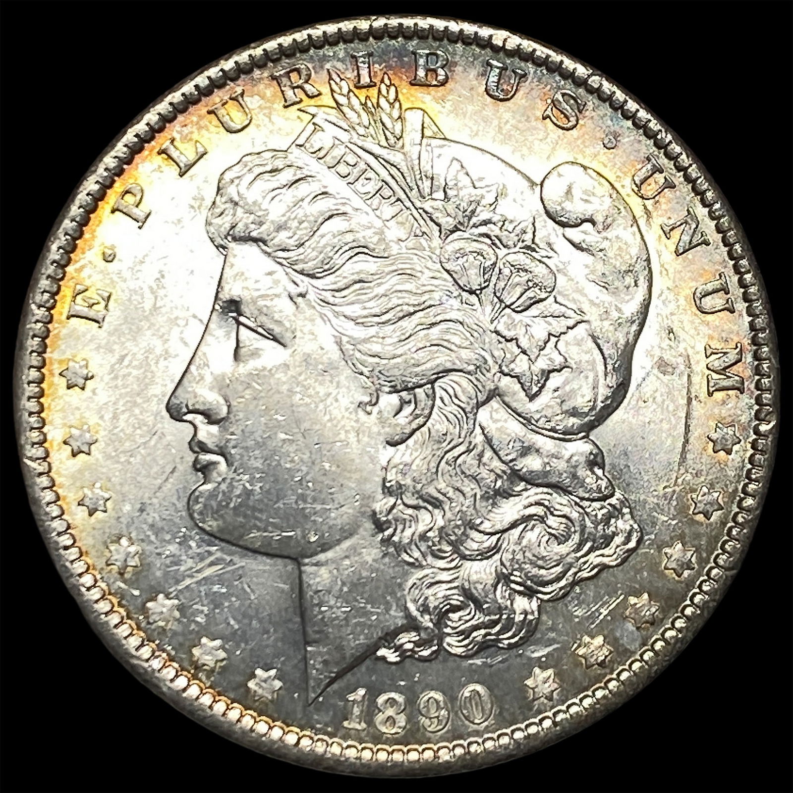 1890 Silver Morgan Dollar UNCIRCULATED: 1890 Silver Morgan Dollar UNCIRCULATED