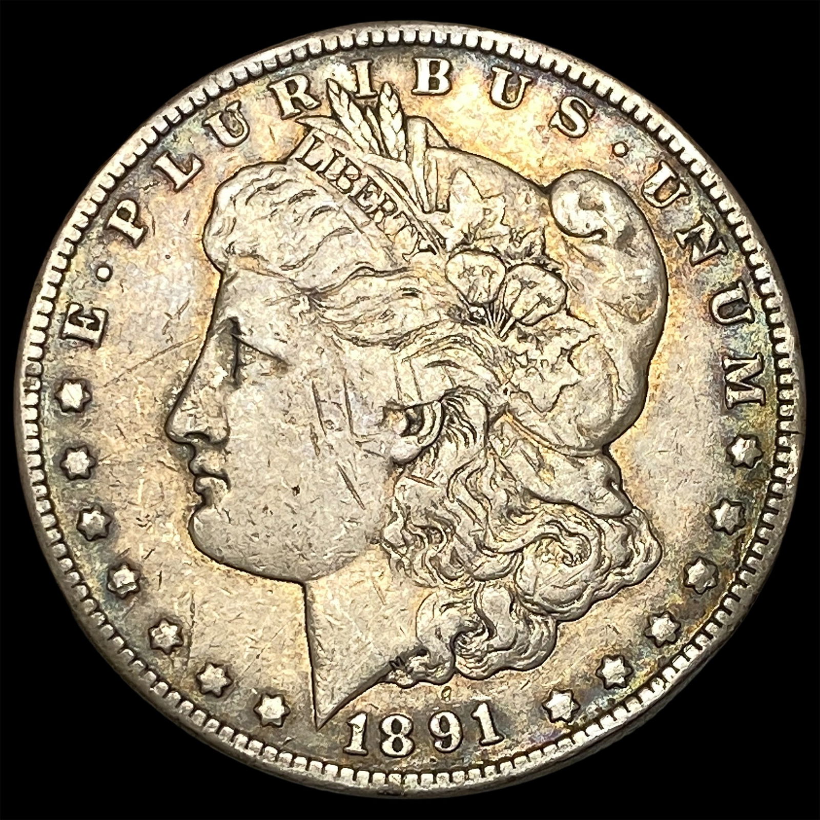 1891-CC Silver Morgan Dollar HIGH GRADE: 1891-CC Silver Morgan Dollar HIGH GRADE