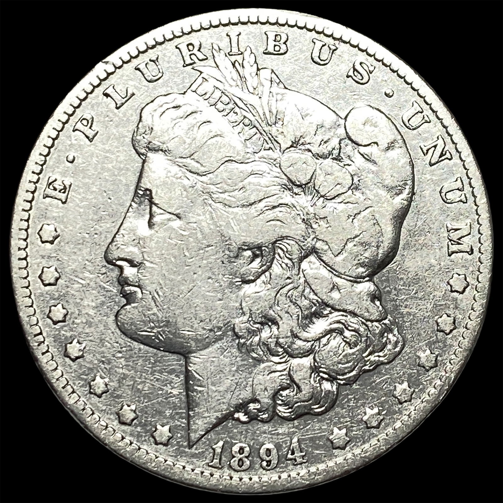 1894-O Silver Morgan Dollar LIGHTLY CIRCULATED: 1894-O Silver Morgan Dollar LIGHTLY CIRCULATED
