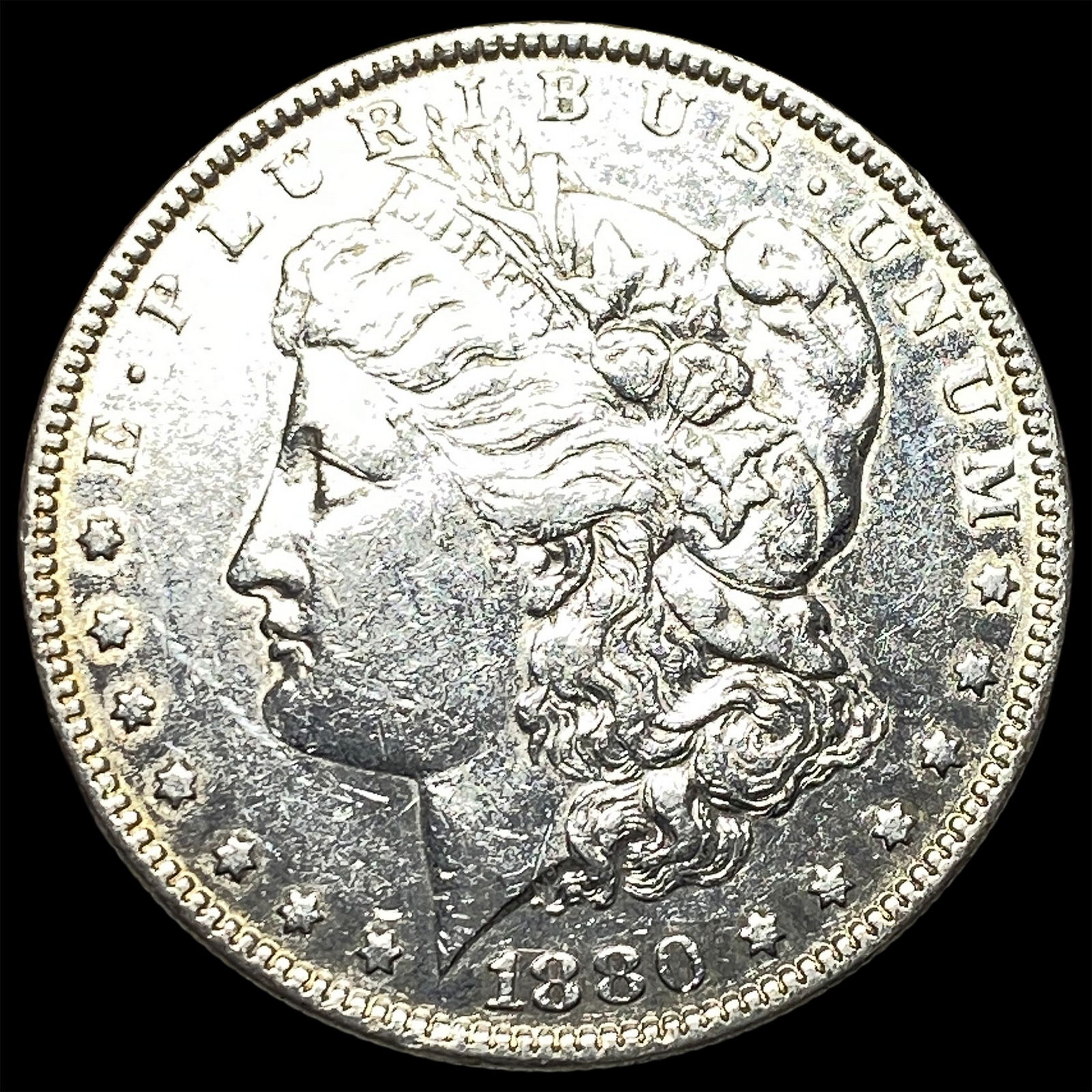 1880-S Silver Morgan Dollar UNCIRCULATED: 1880-S Silver Morgan Dollar UNCIRCULATED