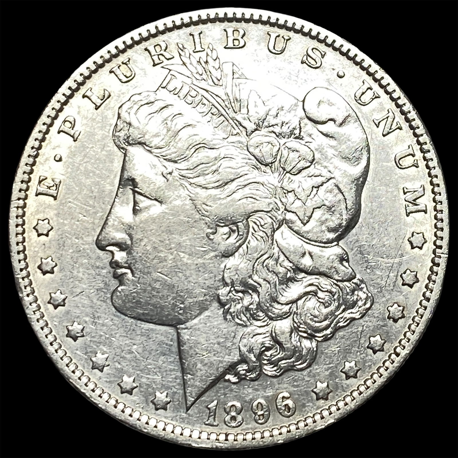 1896-O Silver Morgan Dollar CLOSELY UNCIRCULATED: 1896-O Silver Morgan Dollar CLOSELY UNCIRCULATED