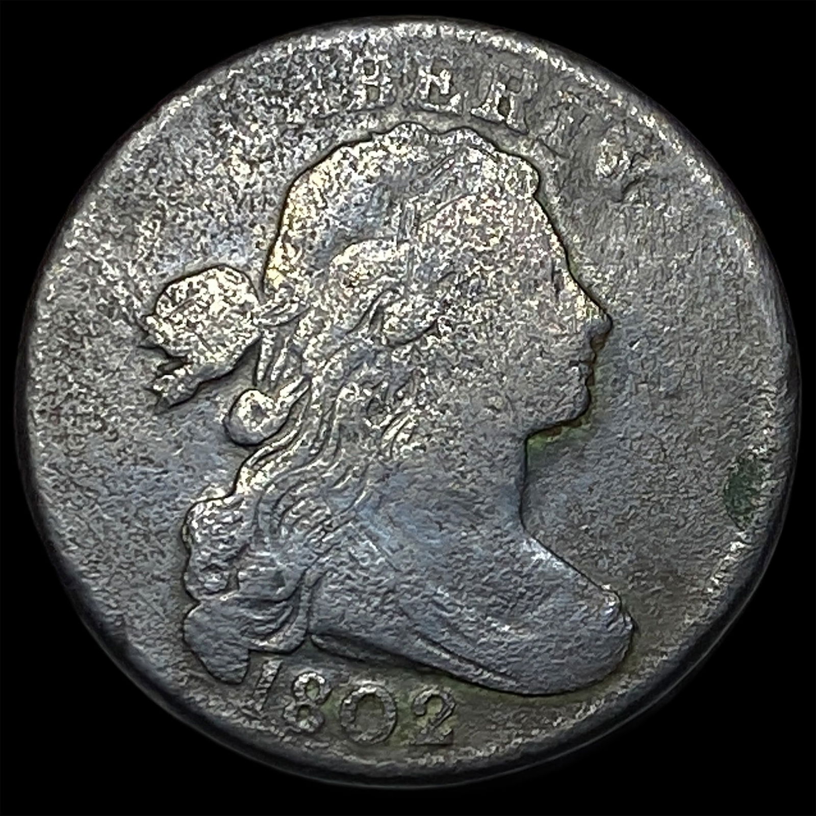 1802 Draped Bust Large Cent LIGHTLY CIRCULATED (1 of 2)