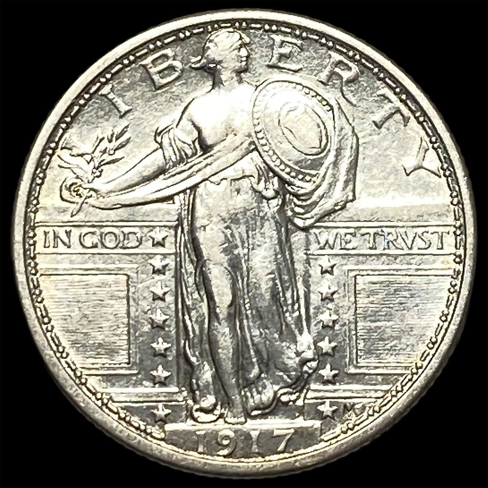 1917 Standing Liberty Quarter CLOSELY UNCIRCULATED (1 of 2)