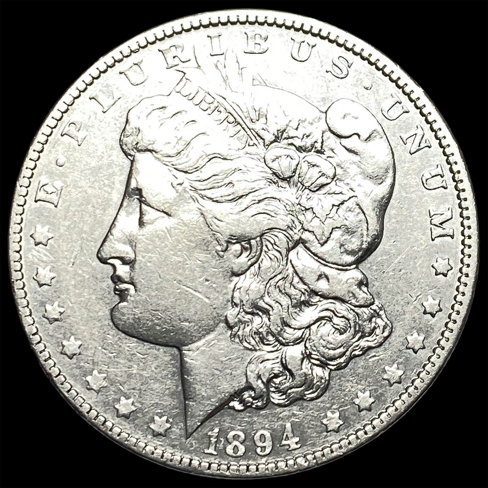 1894 Silver Morgan Dollar NEARLY UNCIRCULATED (1 of 2)