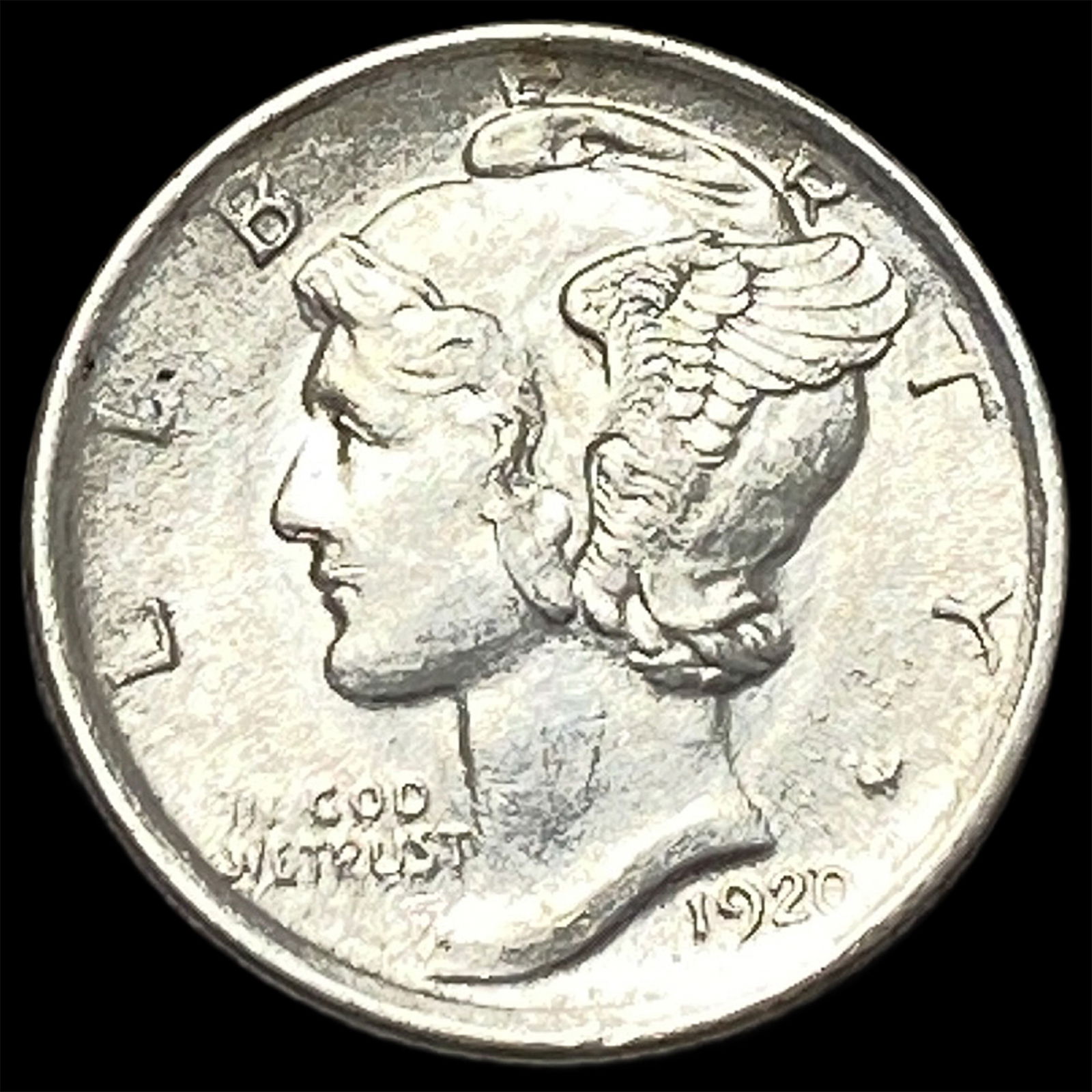 1920 Mercury Dime UNCIRCULATED (1 of 2)