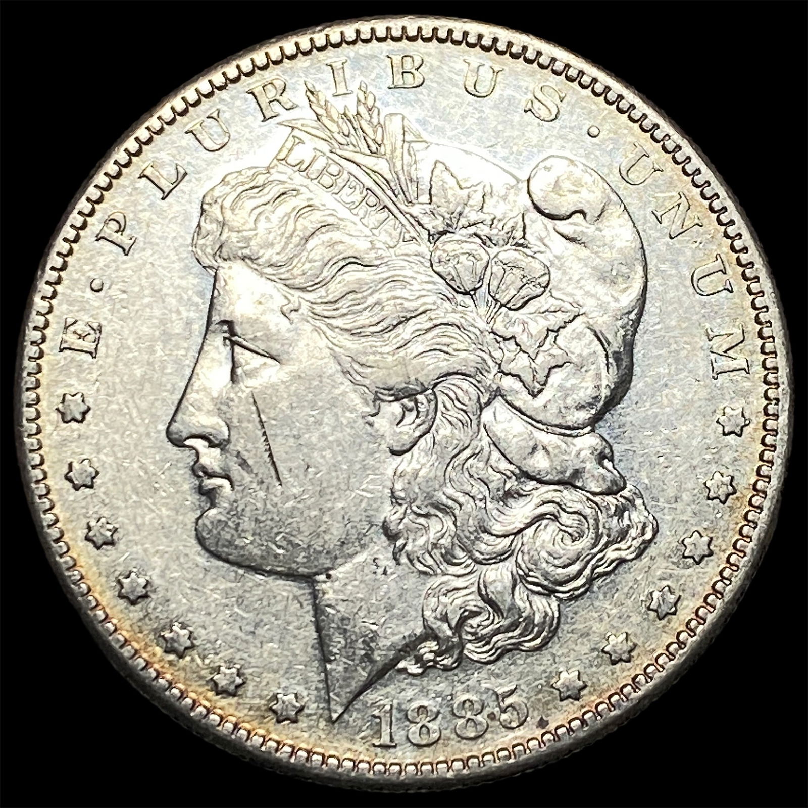 1885-S Silver Morgan Dollar CHOICE AU (1 of 2)