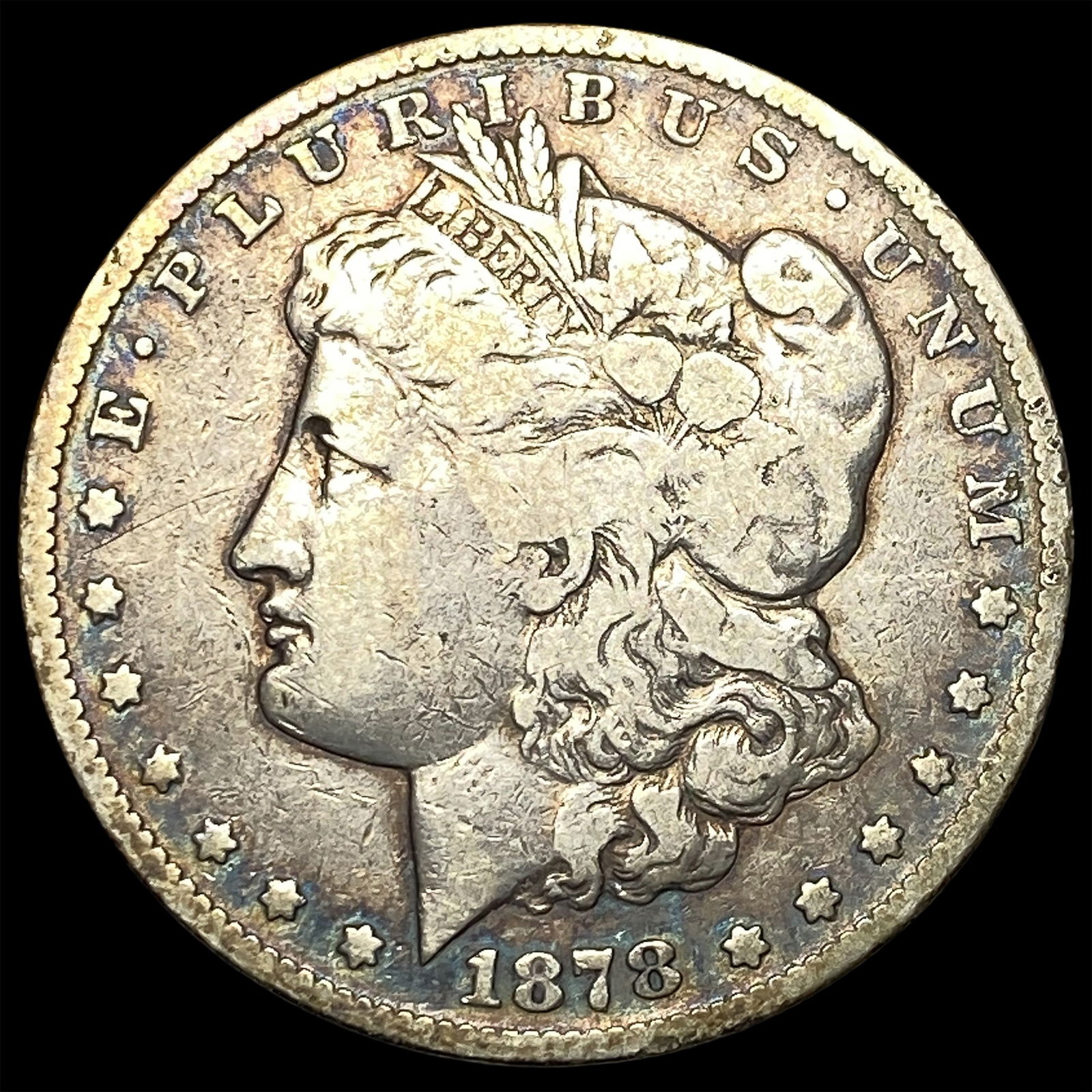 1878-CC Silver Morgan Dollar LIGHTLY CIRCULATED (1 of 2)