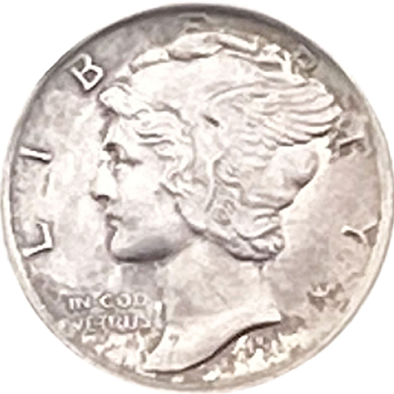 1917-S Mercury Silver Dime: 1917-S Mercury Silver Dime
