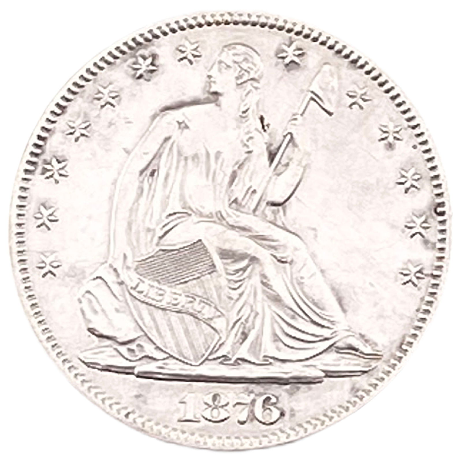 1876 Seated Liberty Half Dollar: 1876 Seated Liberty Half Dollar