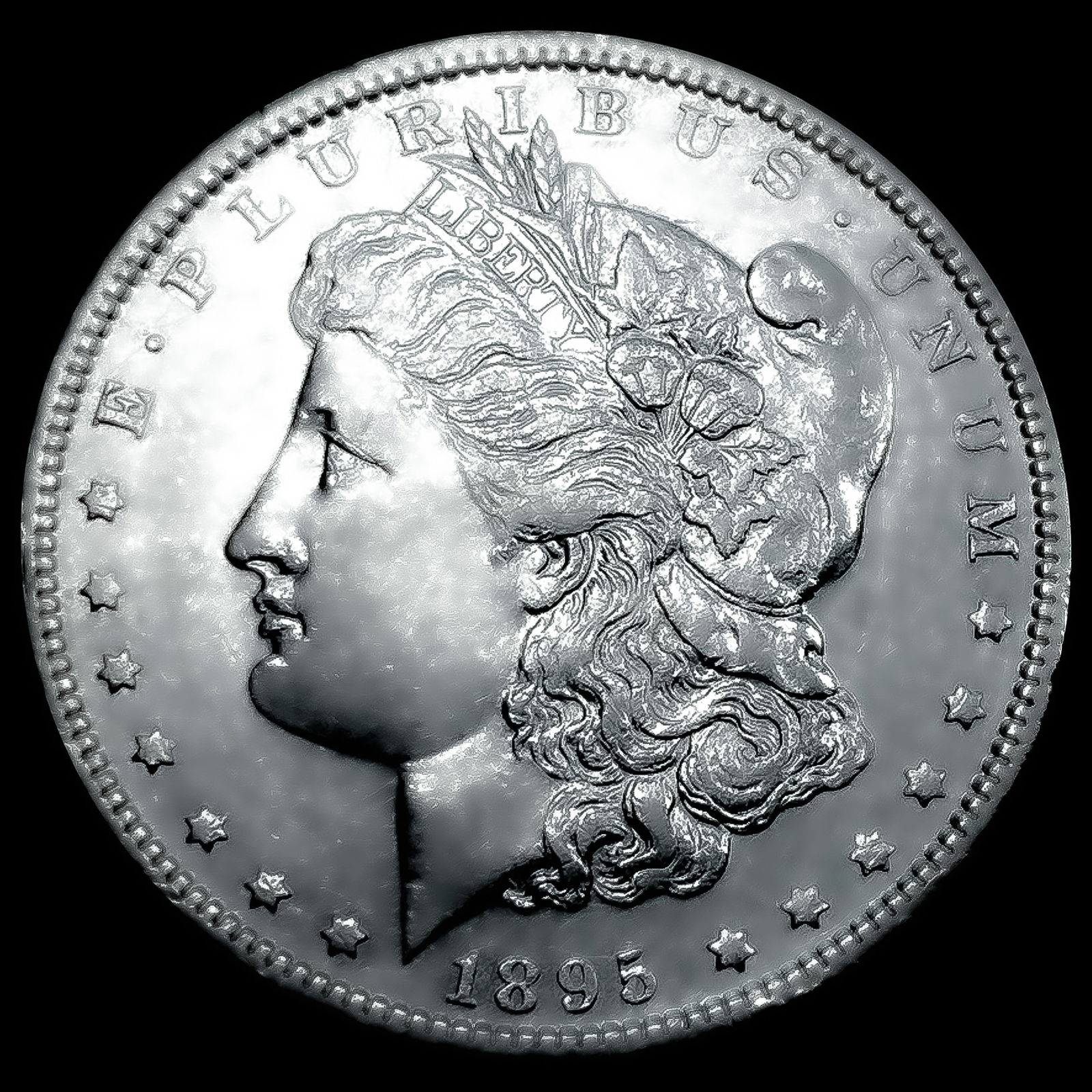 1895-O Morgan Silver Dollar (1 of 2)