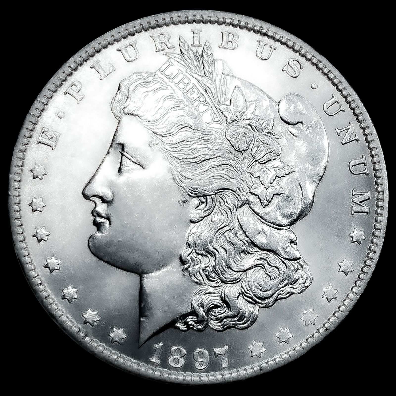 1897-O Morgan Silver Dollar (1 of 2)