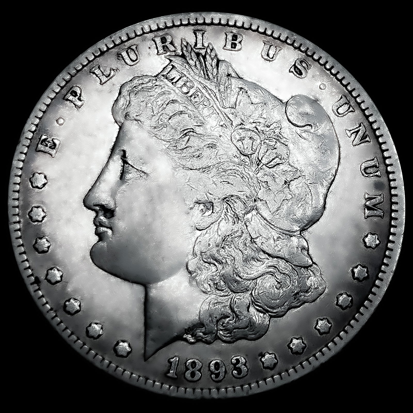 1893-CC Morgan Silver Dollar (1 of 2)