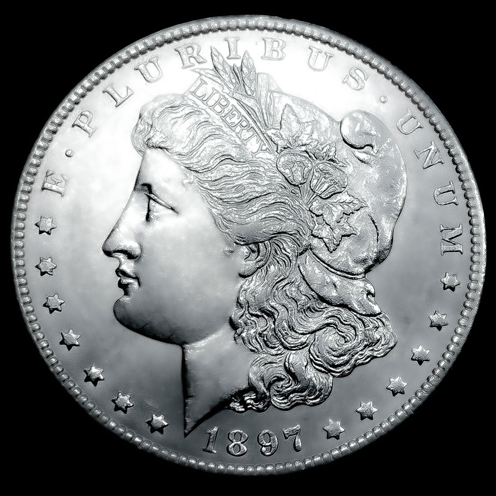 1897-O Morgan Silver Dollar (1 of 2)