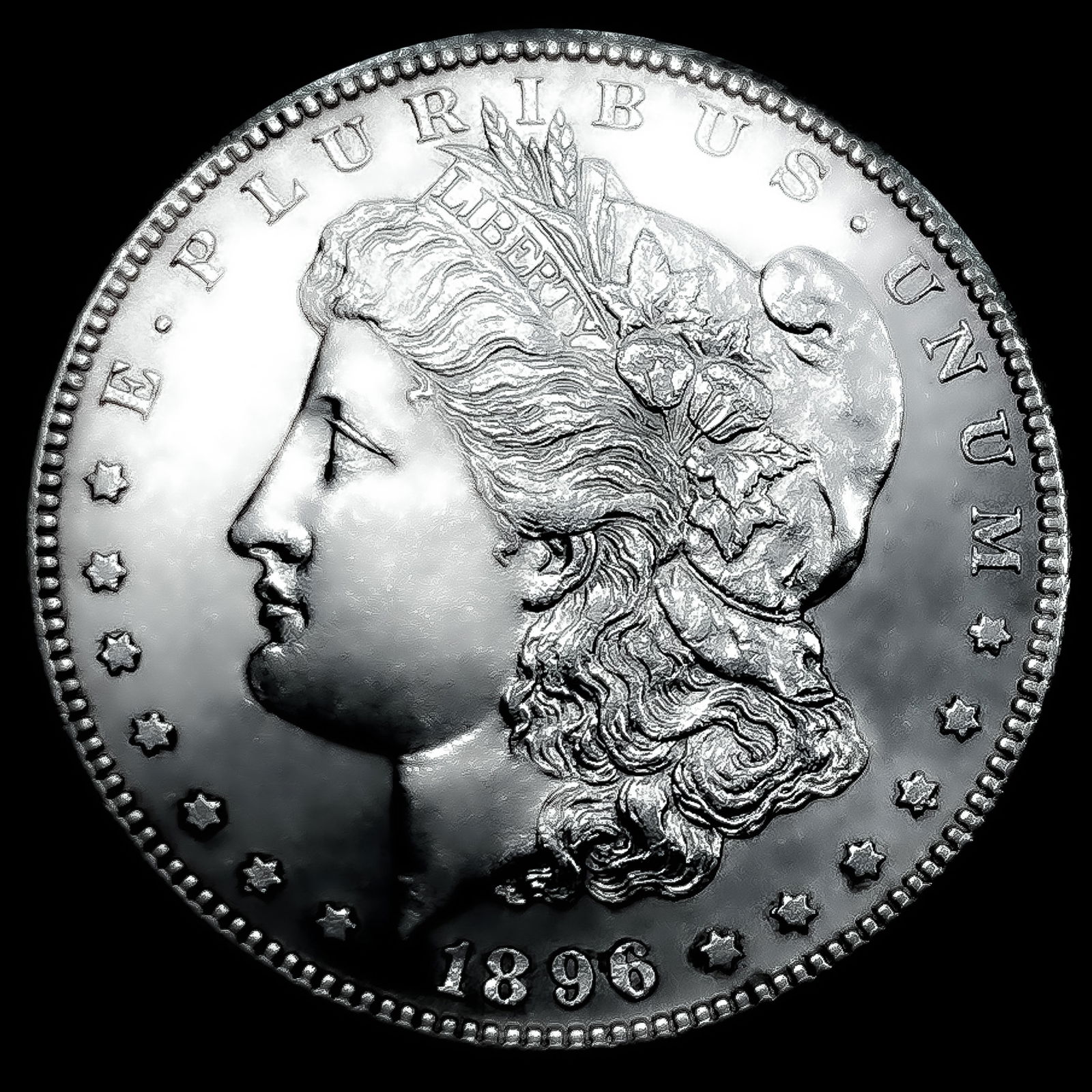 1896-S Morgan Silver Dollar (1 of 2)