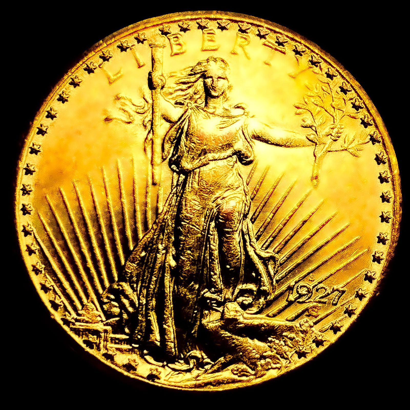 1927-S $20 Gold Double Eagle (1 of 2)