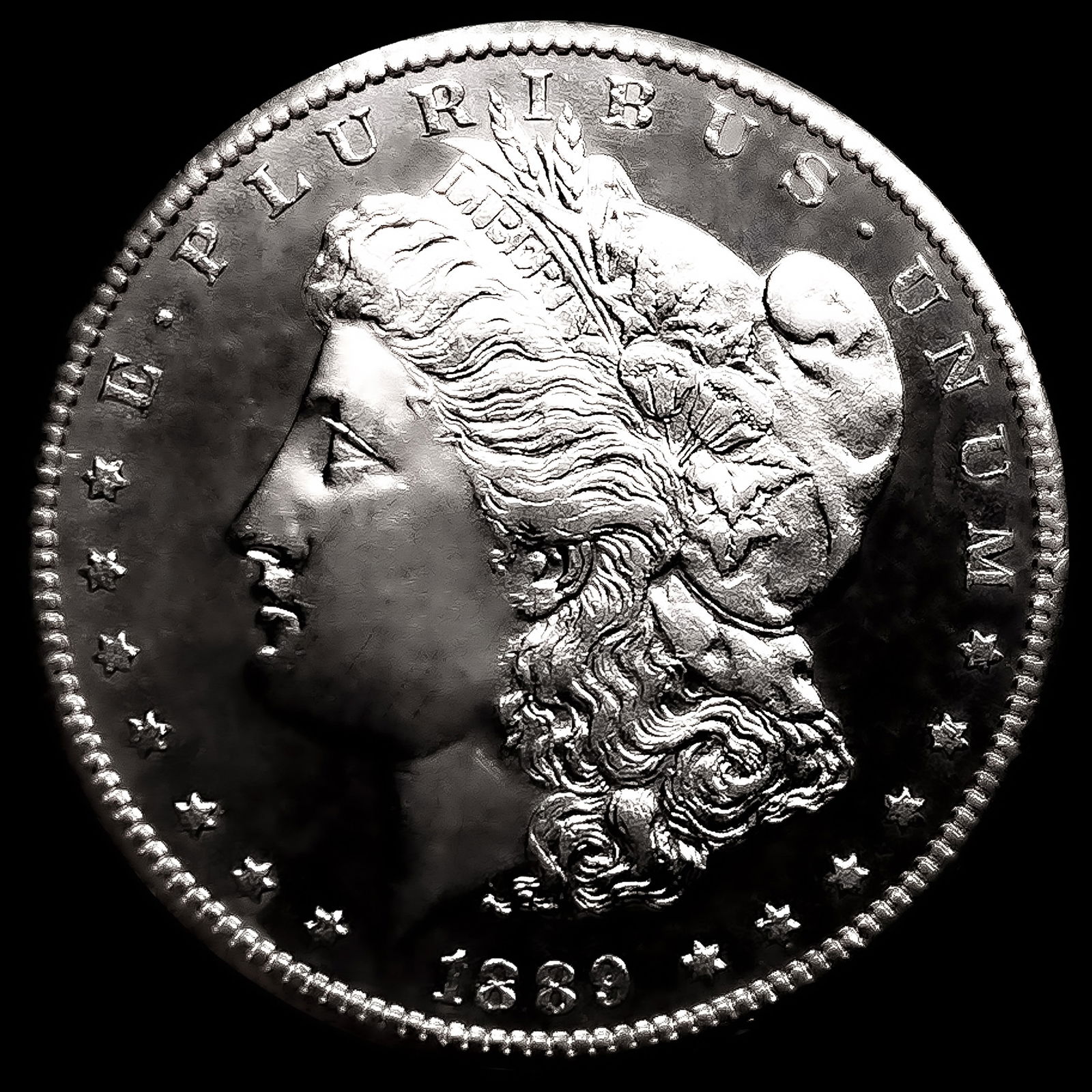 1889-CC Morgan Silver Dollar: 1889-CC Morgan Silver Dollar