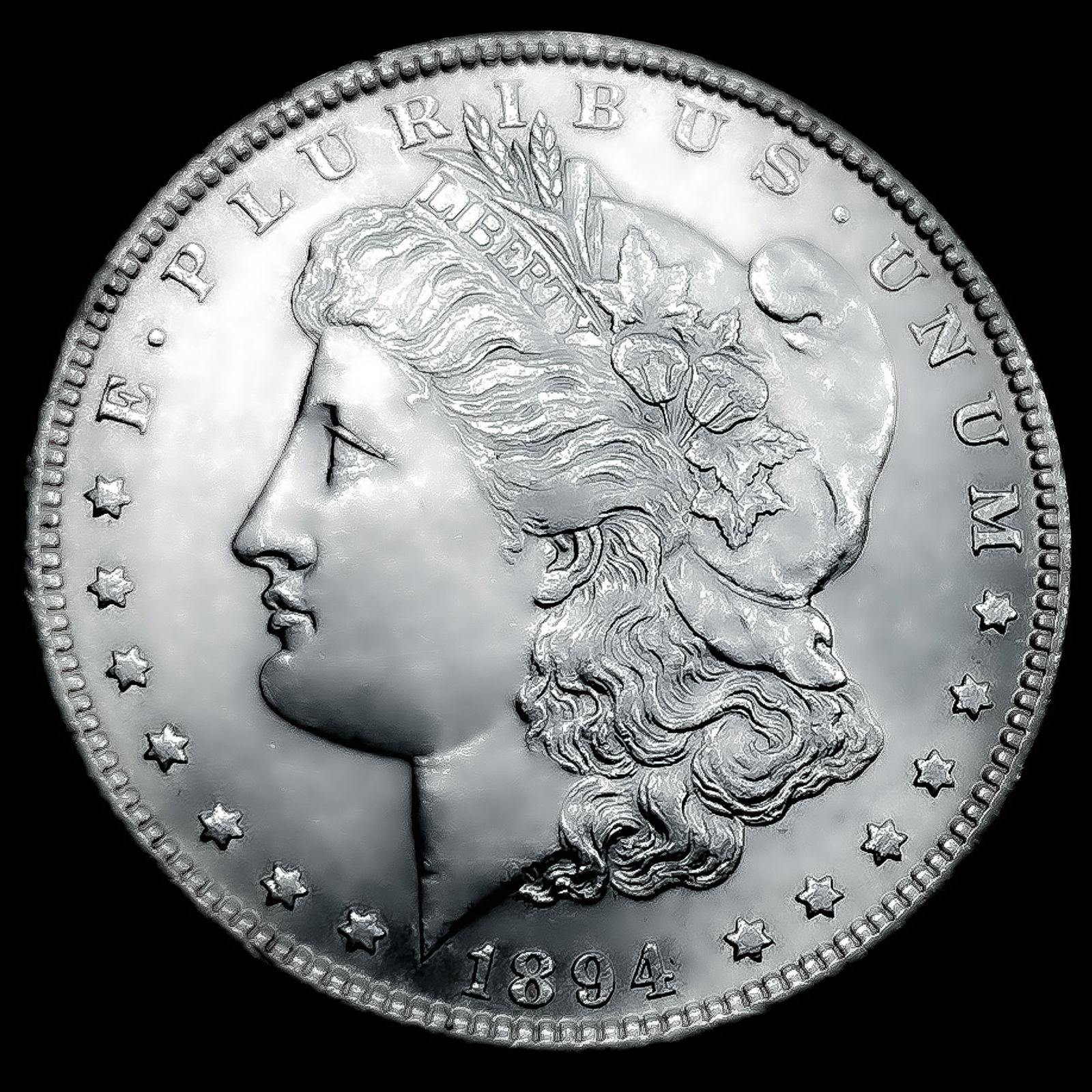 1894 Morgan Silver Dollar (1 of 2)