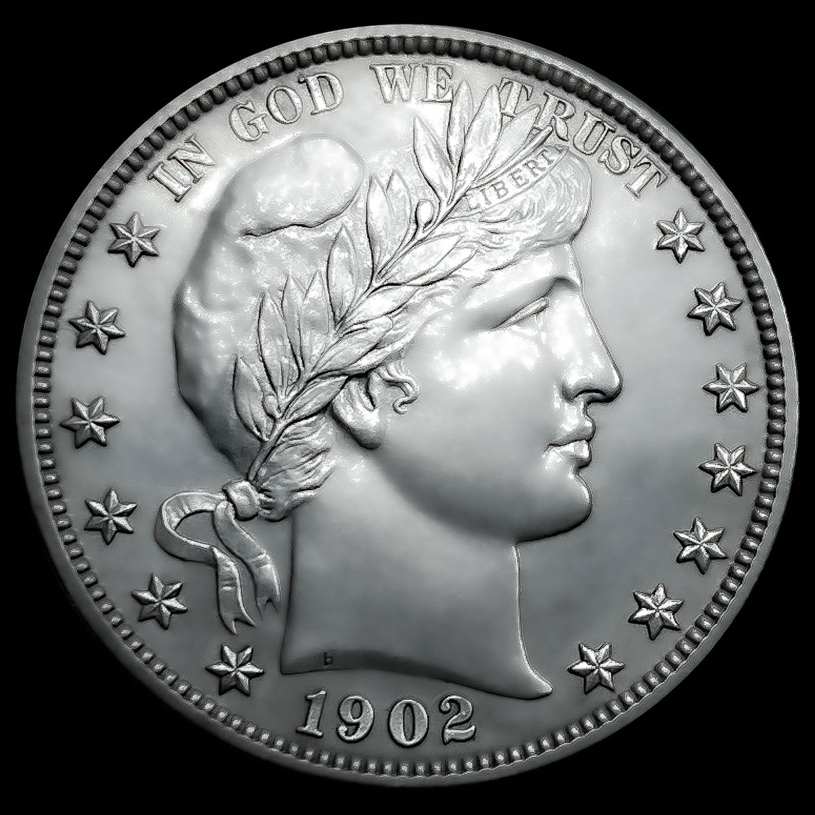 1902 Barber Half Dollar (1 of 2)