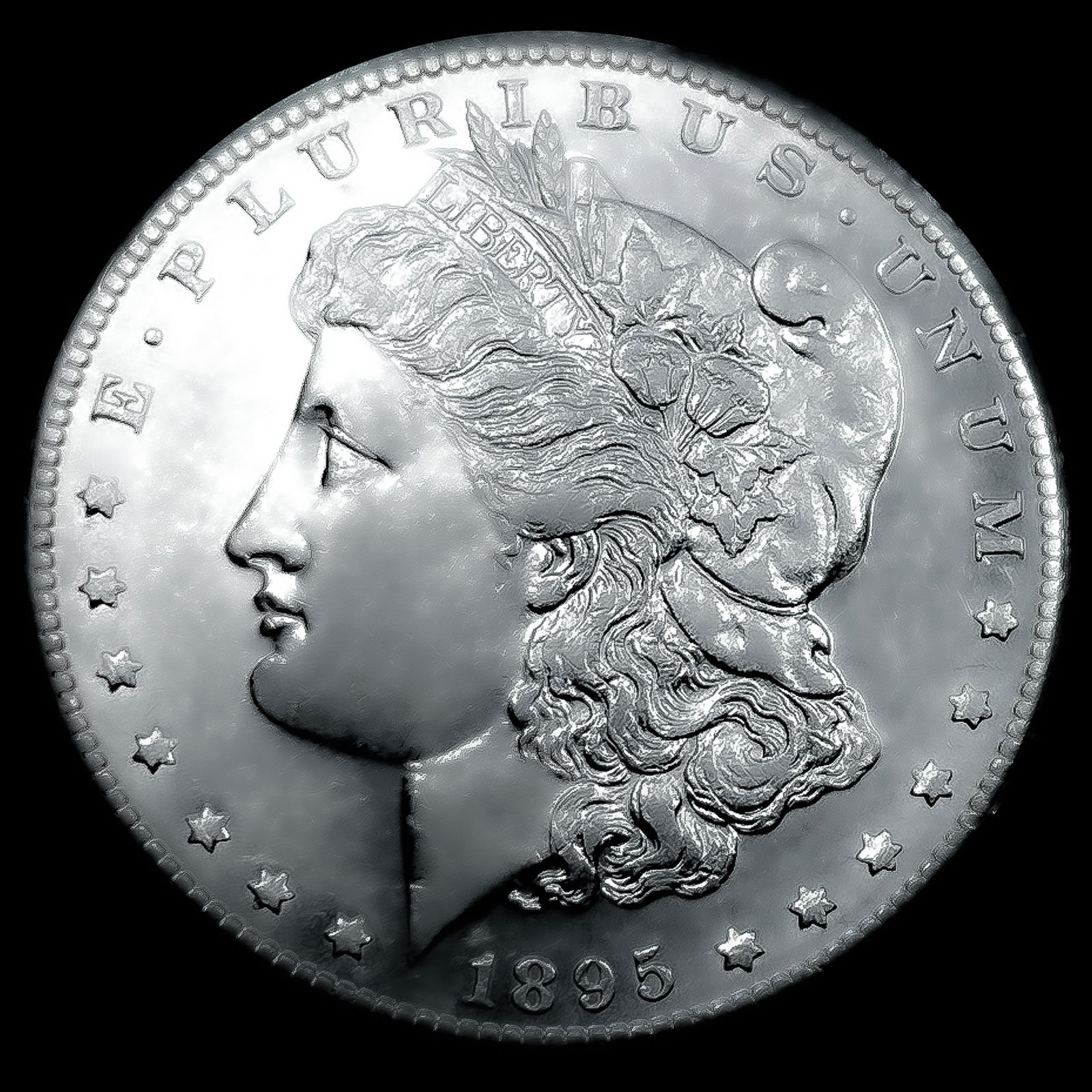 1895-O Morgan Silver Dollar (1 of 2)