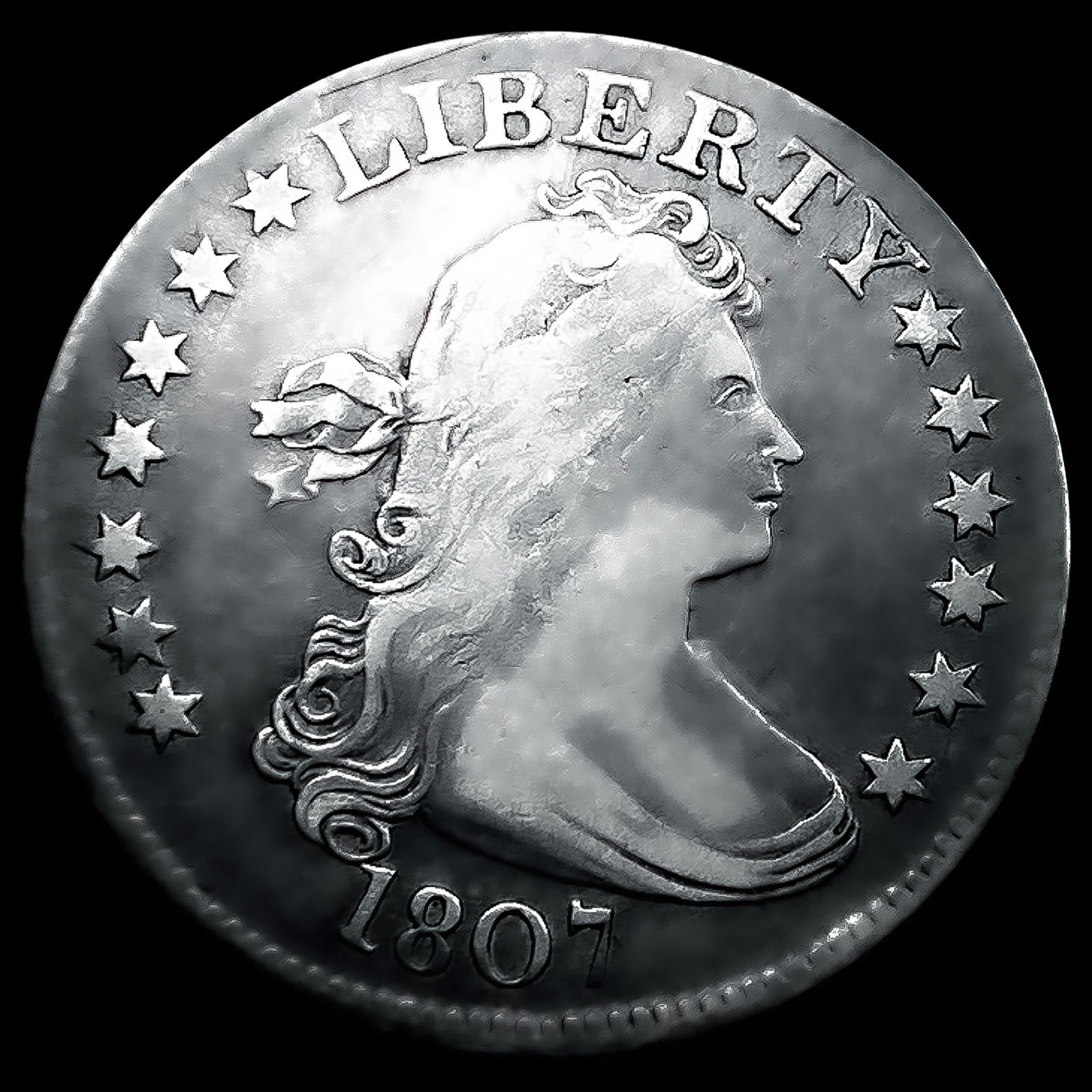 1807 Draped Bust Quarter (1 of 2)