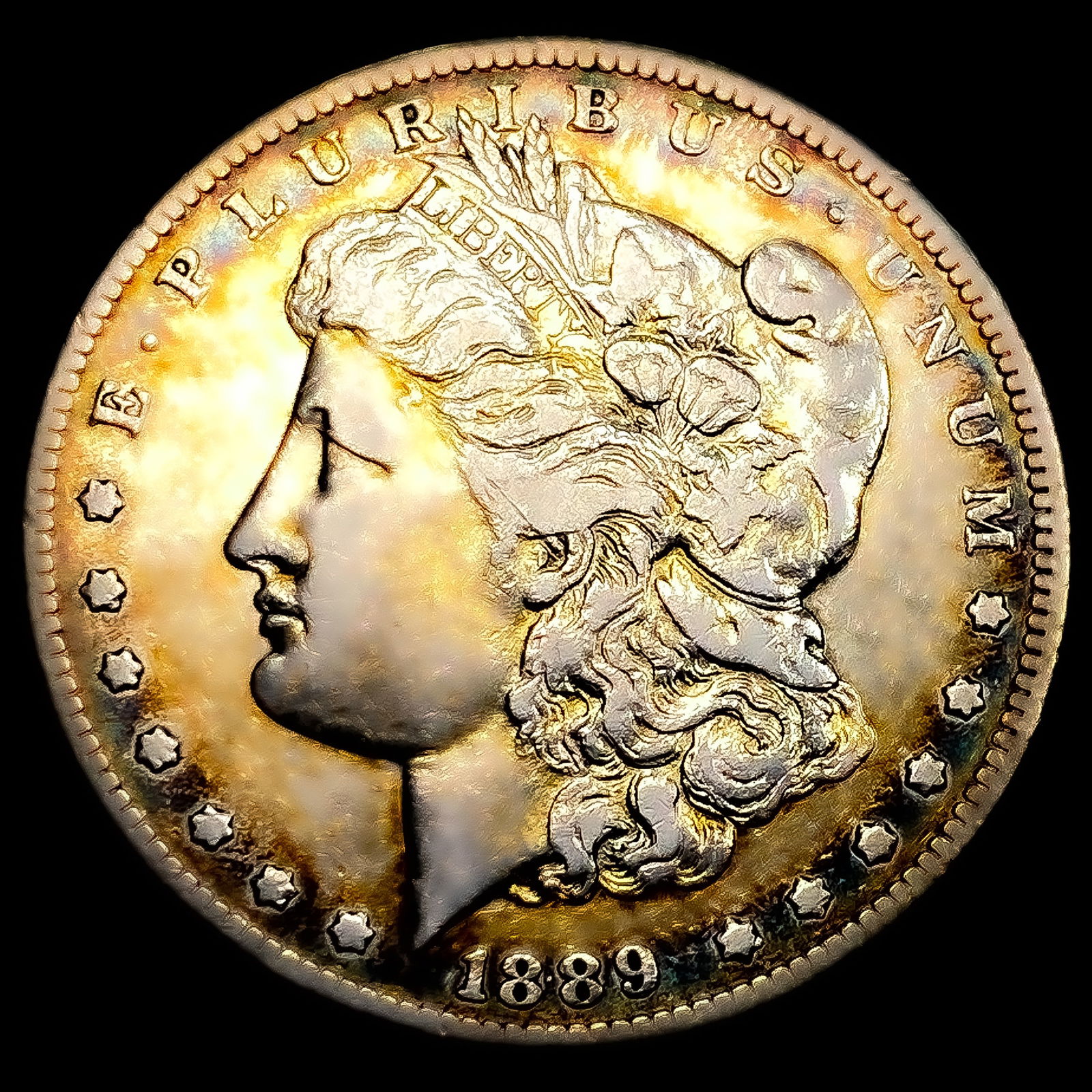 1889-CC Morgan Silver Dollar (1 of 2)