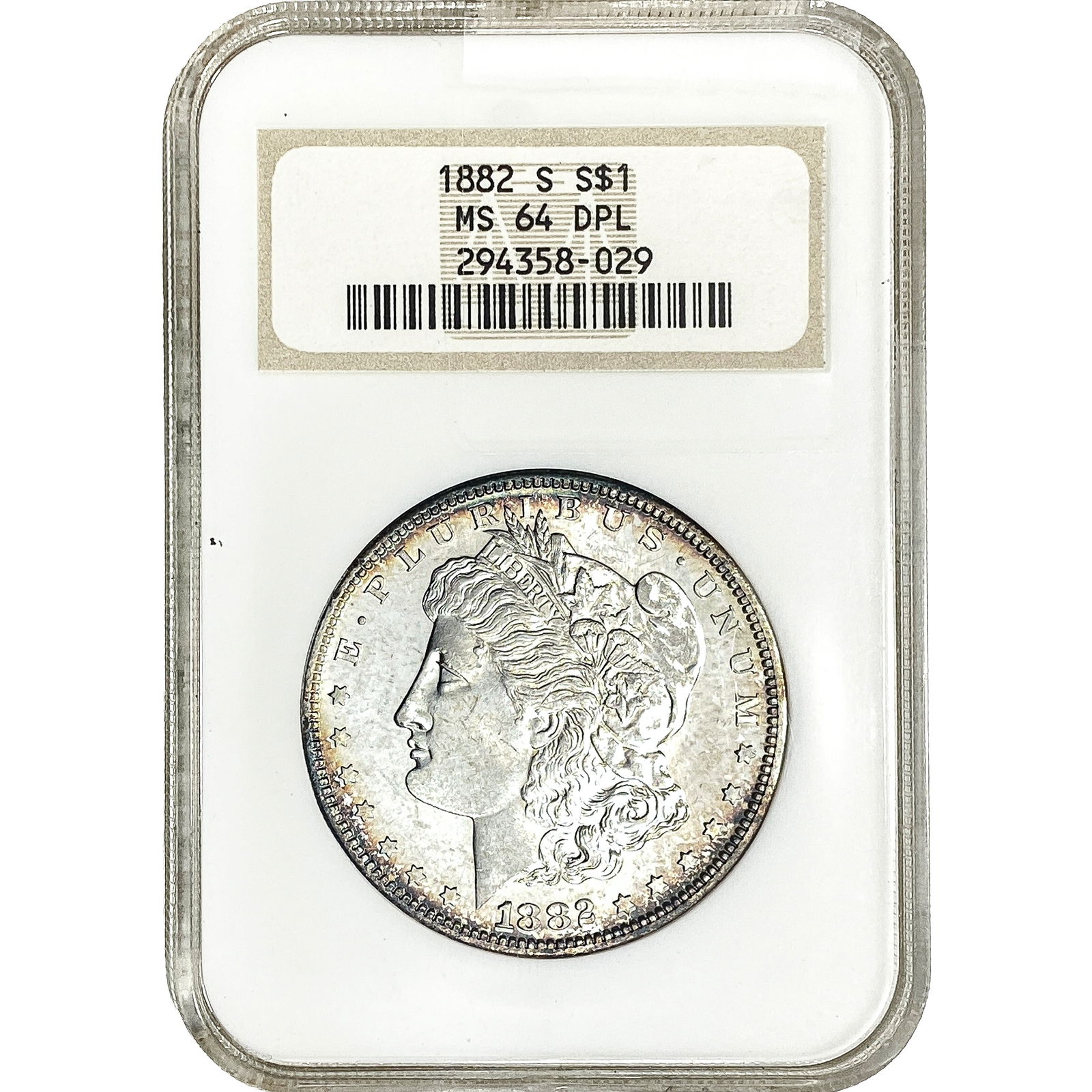 1882 Morgan Silver Dollar NGC MS64 PL (1 of 2)