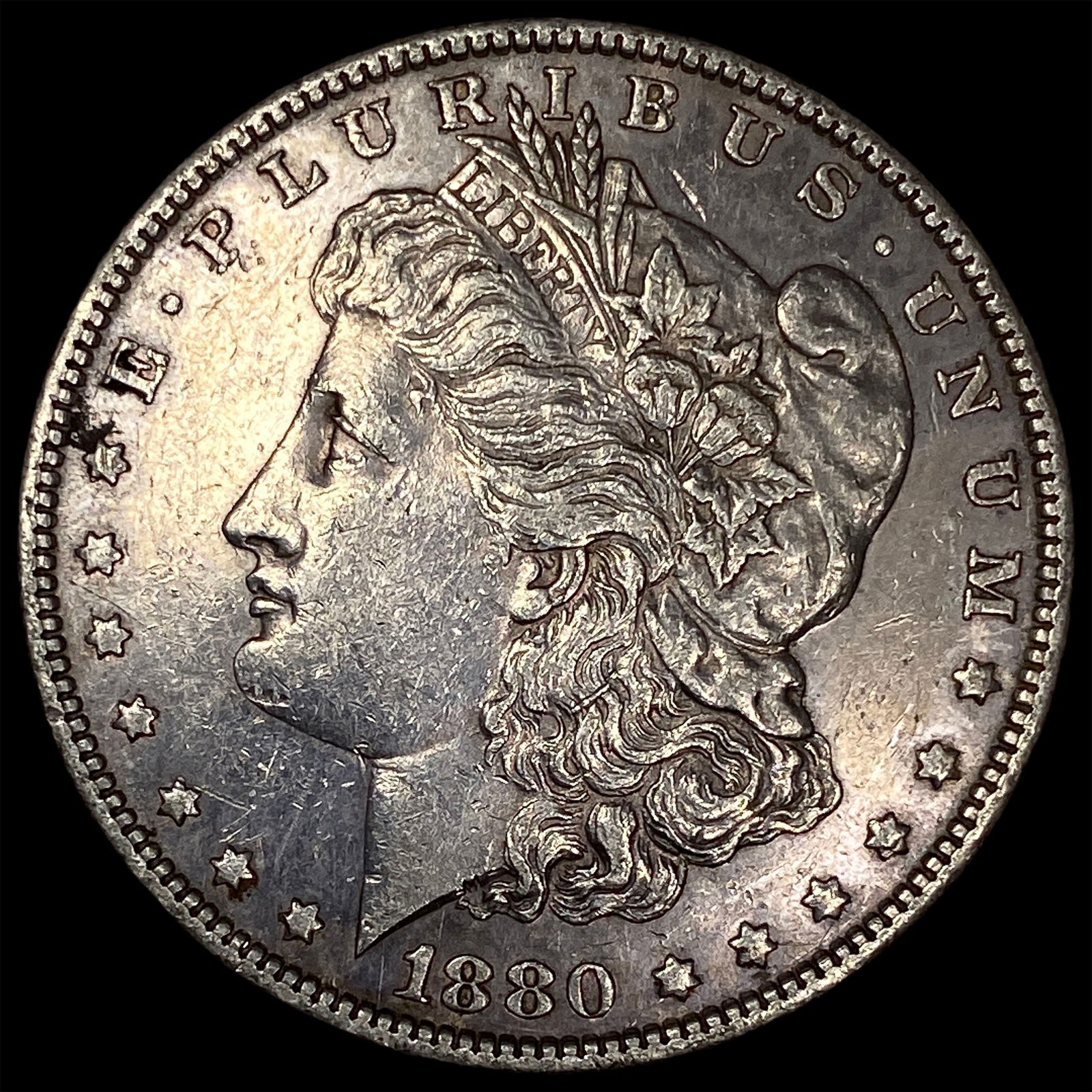 1880-S Silver Morgan Dollar UNCIRCULATED: 1880-S Silver Morgan Dollar UNCIRCULATED