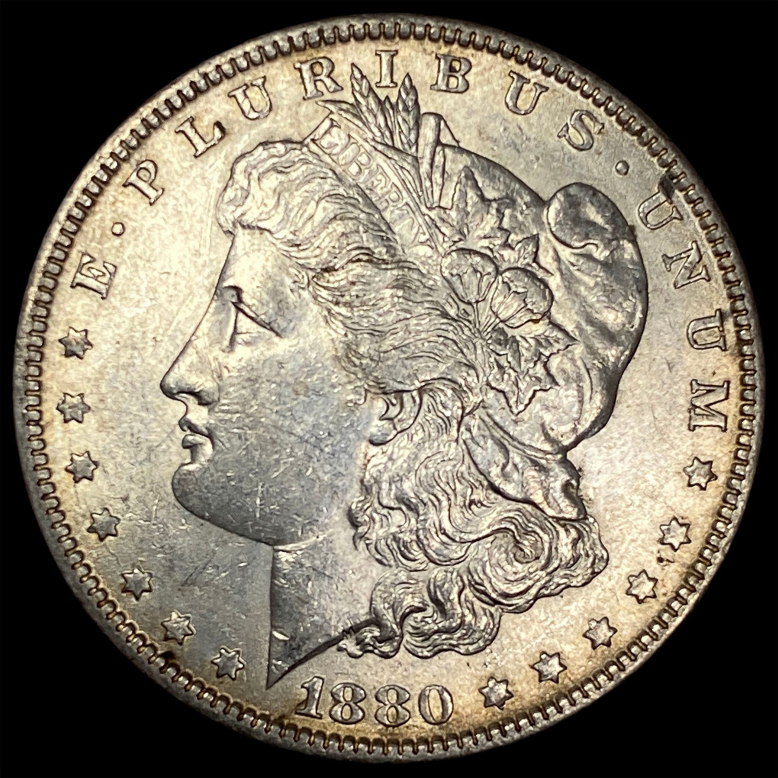 1880-S Silver Morgan Dollar UNCIRCULATED: 1880-S Silver Morgan Dollar UNCIRCULATED