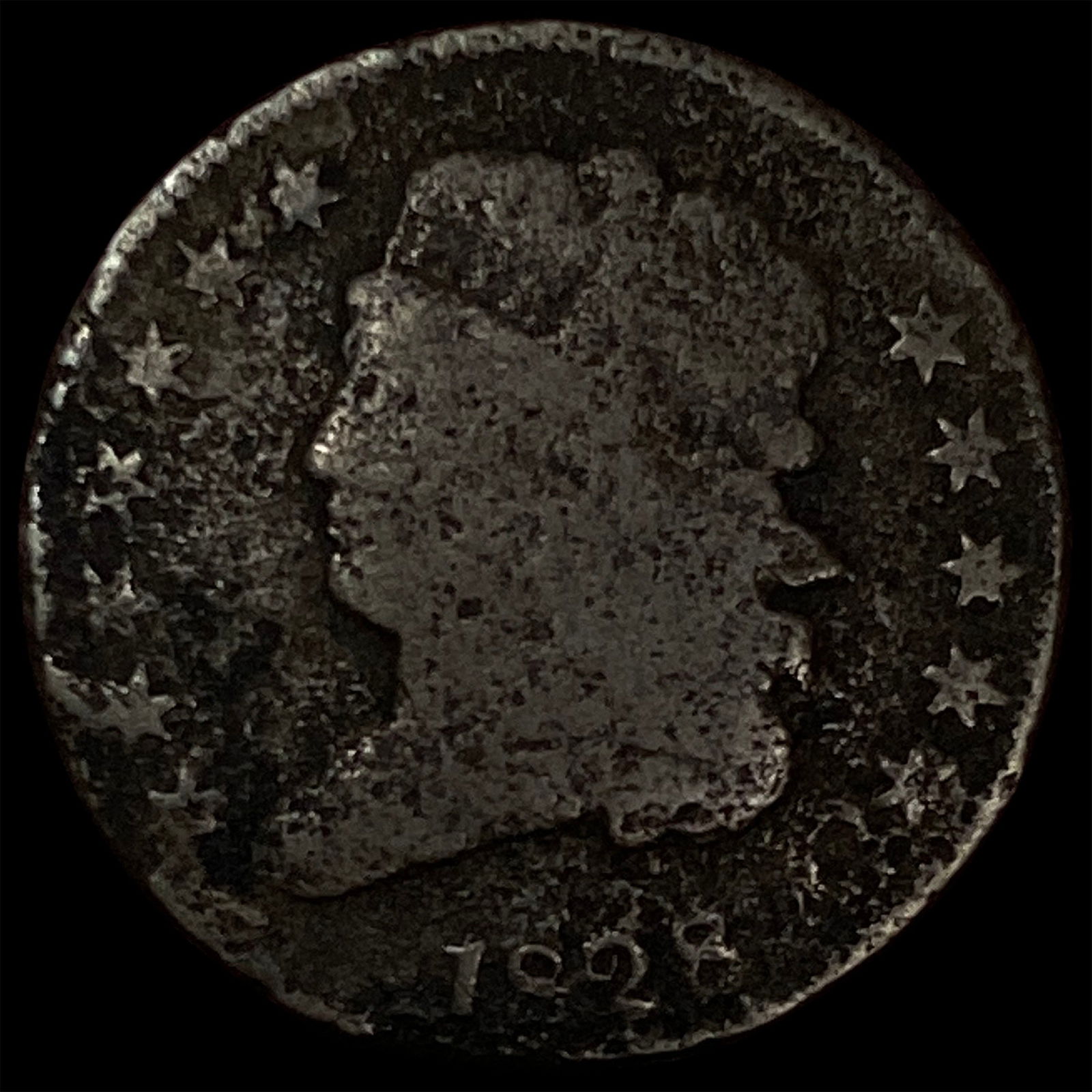 1828 Classic Head Half Cent NICELY CIRCULATED (1 of 2)