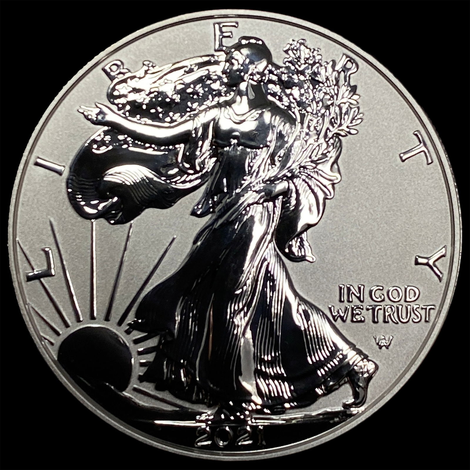 2021-S Silver American Eagle 1 oz GEM PROOF (1 of 2)