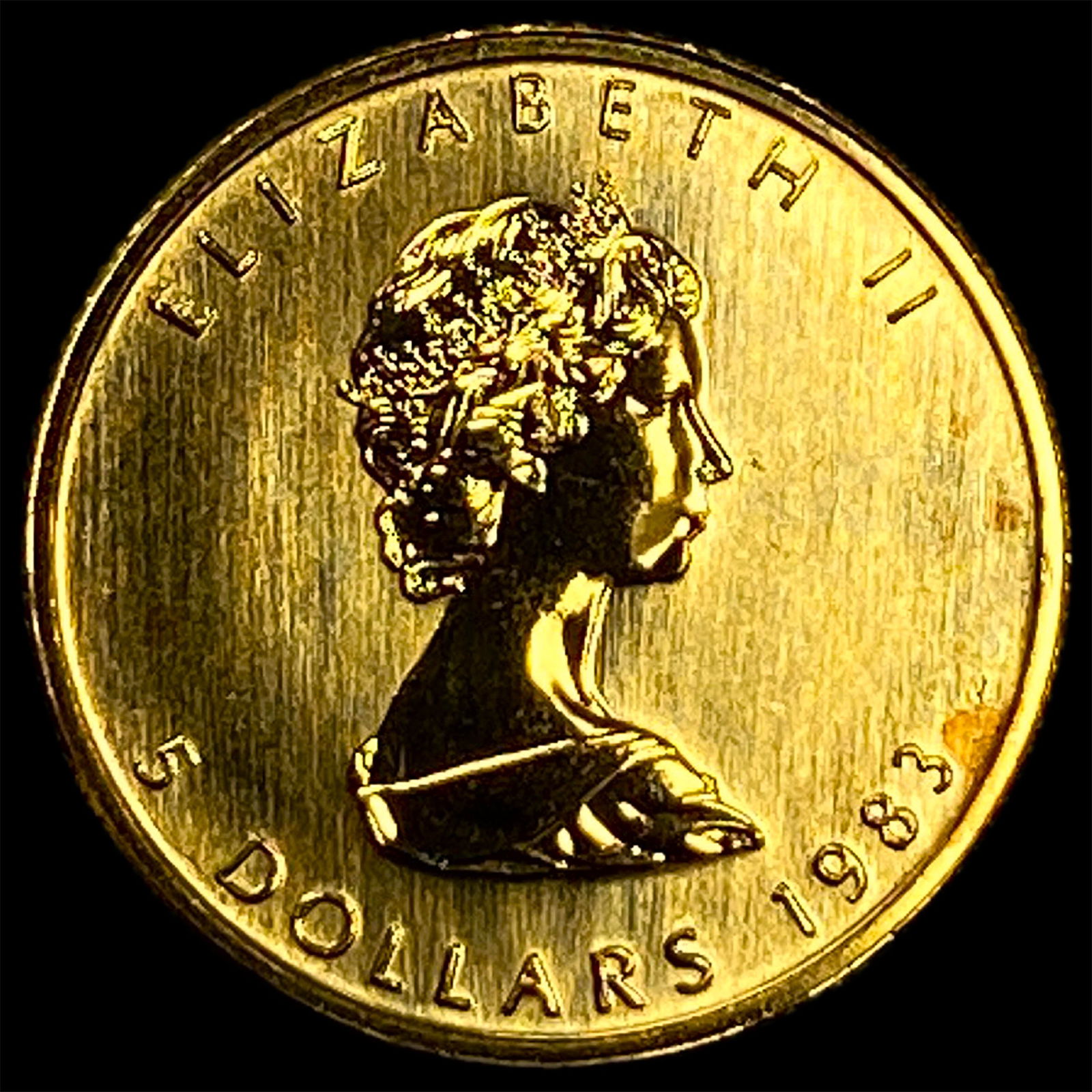 1983 Canada 1/10 oz Gold Maple Leaf $5 GEM PROOF: 1983 Canada 1/10 oz Gold Maple Leaf $5 GEM PROOF