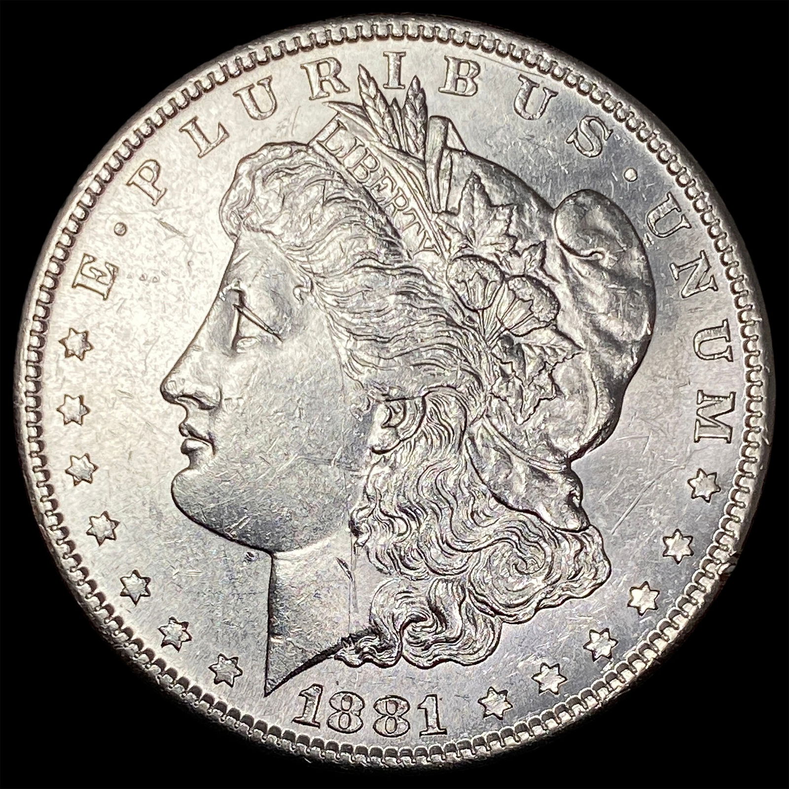 1881 Morgan Silver Dollar UNCIRCULATED: 1881 Morgan Silver Dollar UNCIRCULATED
