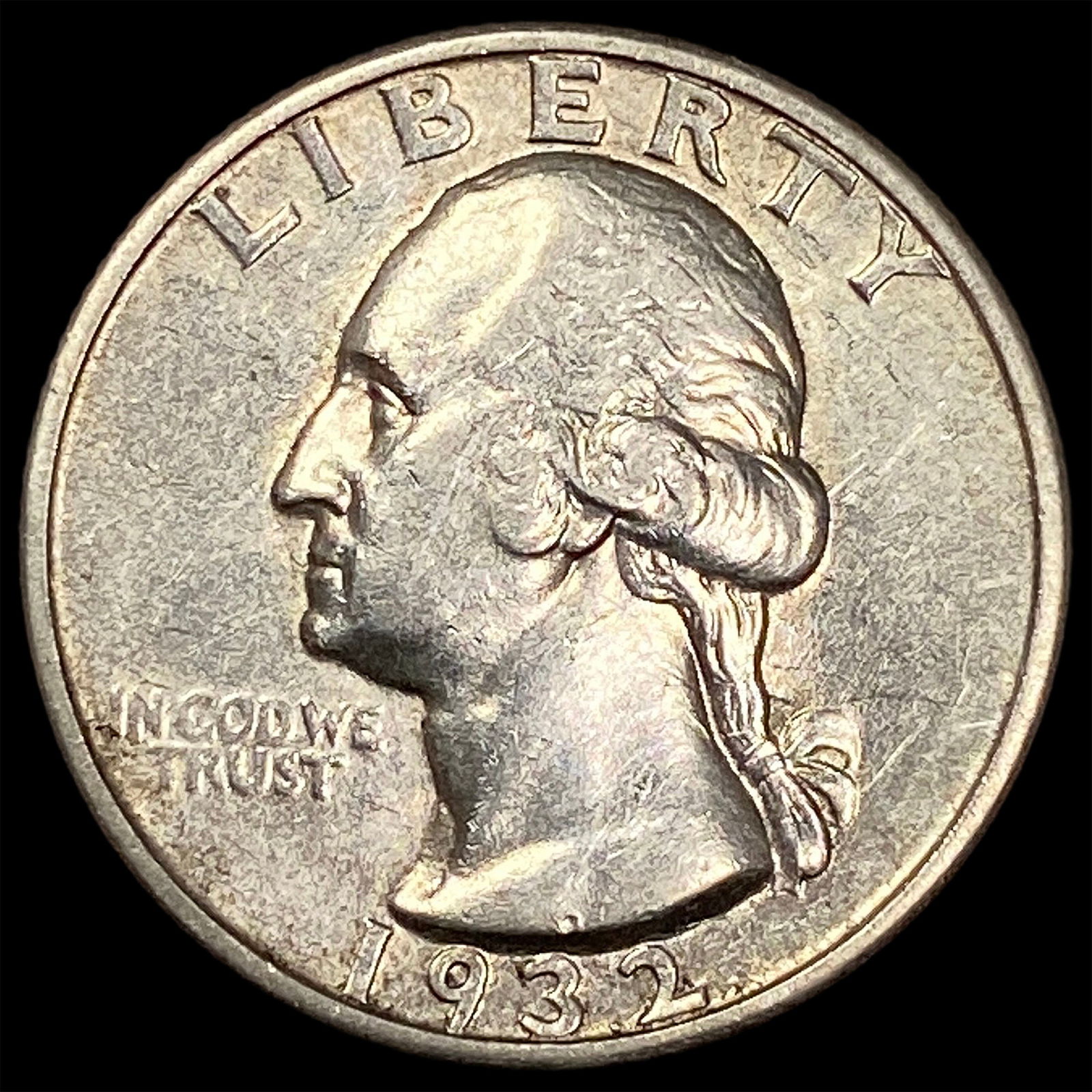 1932-S Silver Washington Quarter CLOSELY UNCIRCULATED: 1932-S Silver Washington Quarter CLOSELY UNCIRCULATED