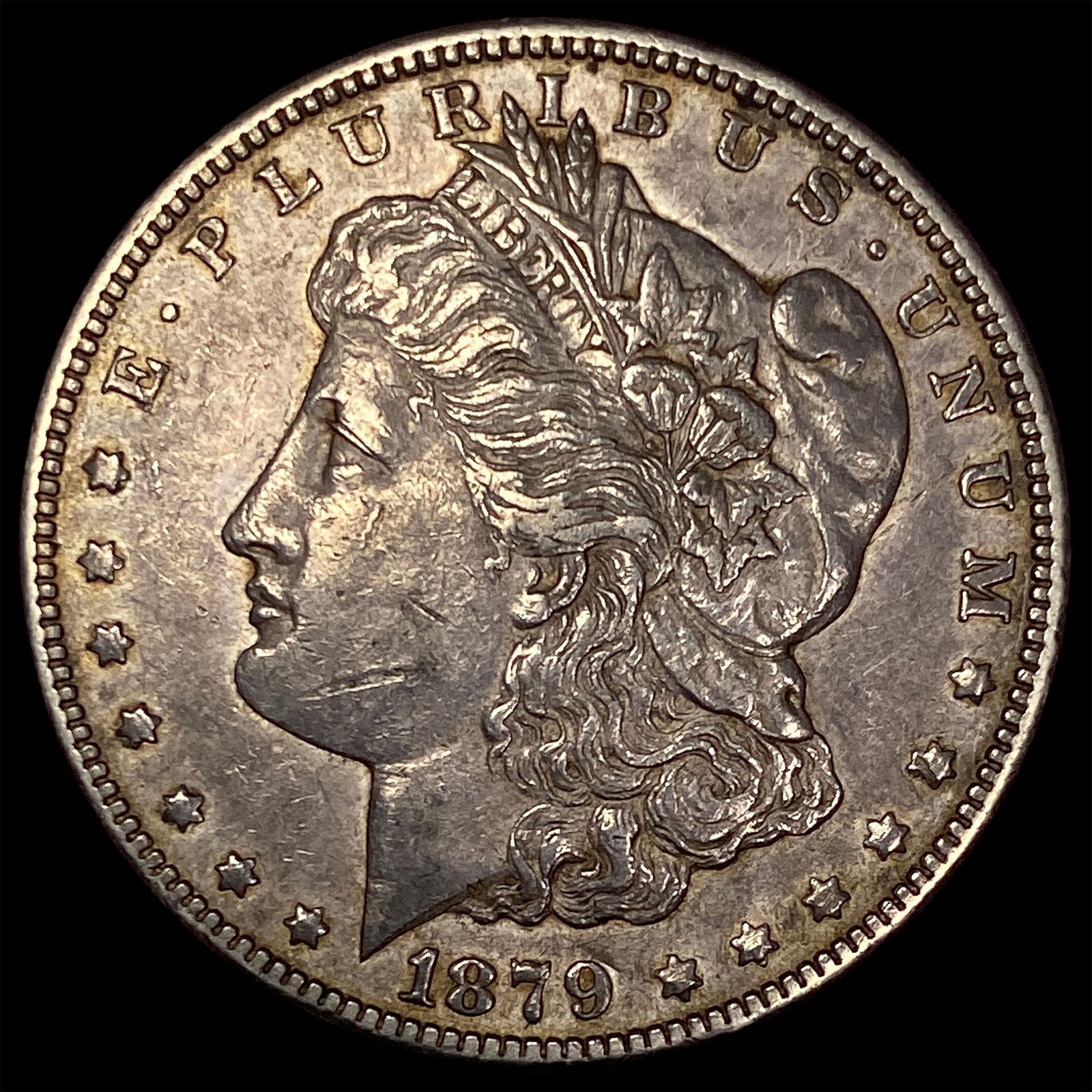 1879-S Silver Morgan Dollar CLOSELY UNCIRCULATED (1 of 2)