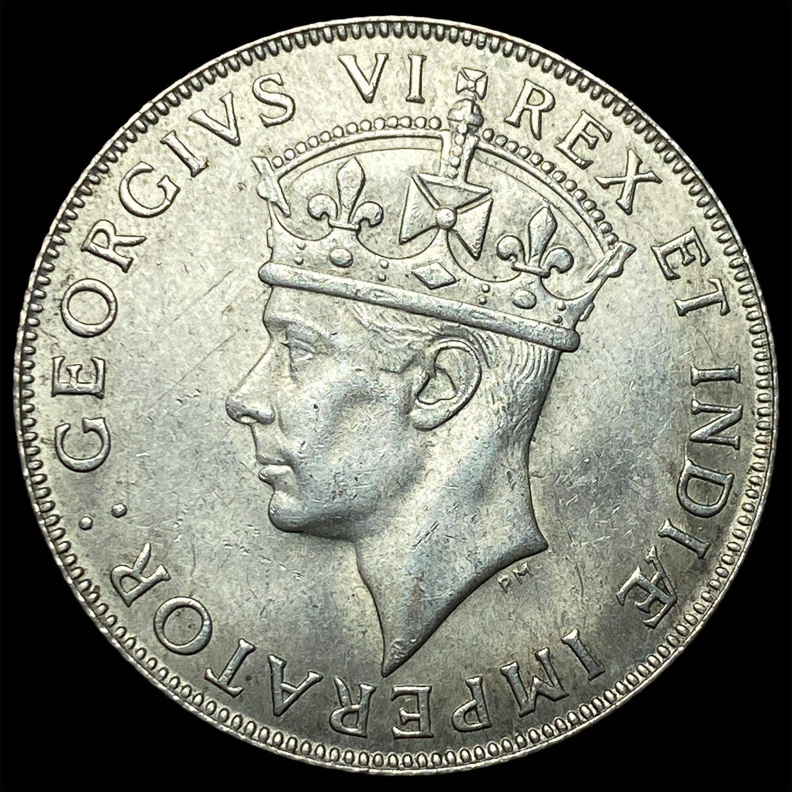1941 East Africa Silver Shilling UNCIRCULATED: 1941 East Africa Silver Shilling UNCIRCULATED