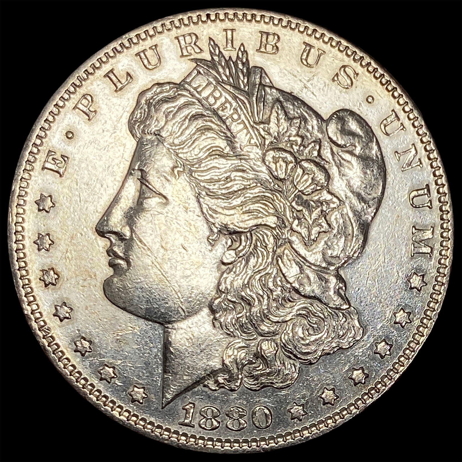 1880 Morgan Silver Dollar UNCIRCULATED: 1880 Morgan Silver Dollar UNCIRCULATED