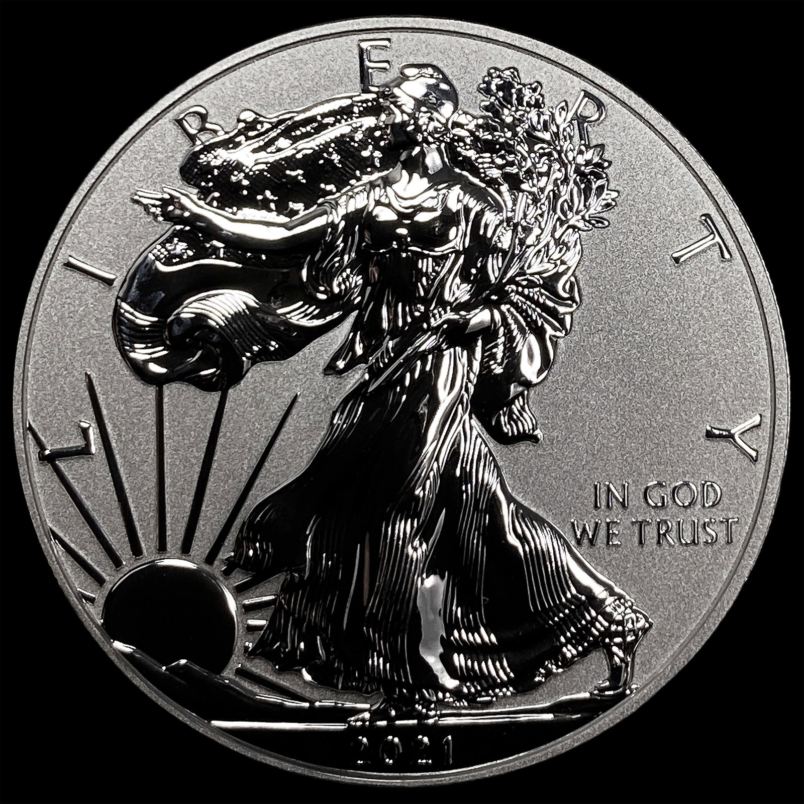 2021-W Silver American Eagle $1 GEM PROOF (1 of 2)