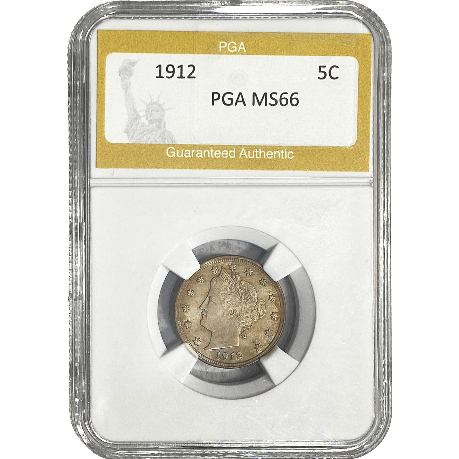 1912 Liberty Victory Nickel PGA MS66 (1 of 2)