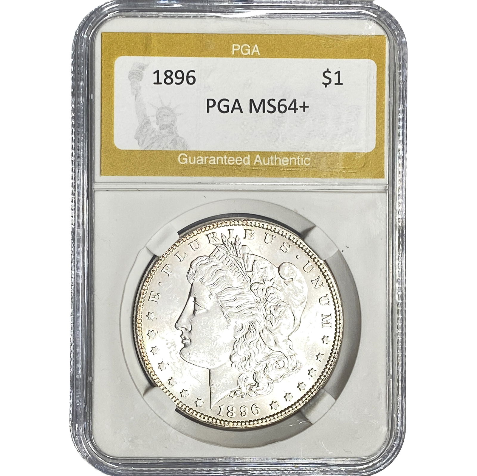 1896 Morgan Silver Dollar PGA MS64+ (1 of 2)