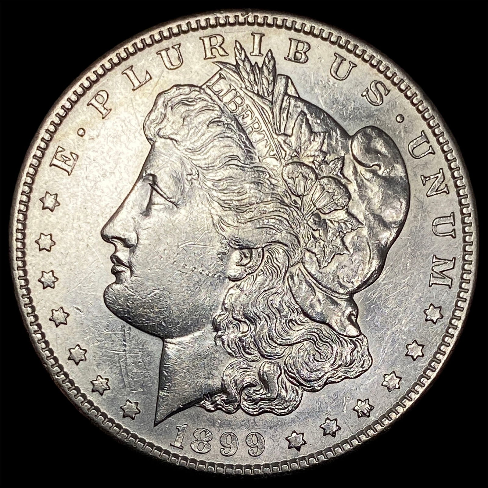 1899-S Silver Morgan Dollar CLOSELY UNCIRCULATED: 1899-S Silver Morgan Dollar CLOSELY UNCIRCULATED