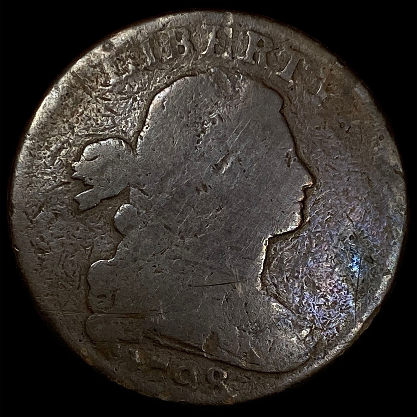1808 Classic Head Large Cent LIGHTLY CIRCULATED: 1808 Classic Head Large Cent LIGHTLY CIRCULATED