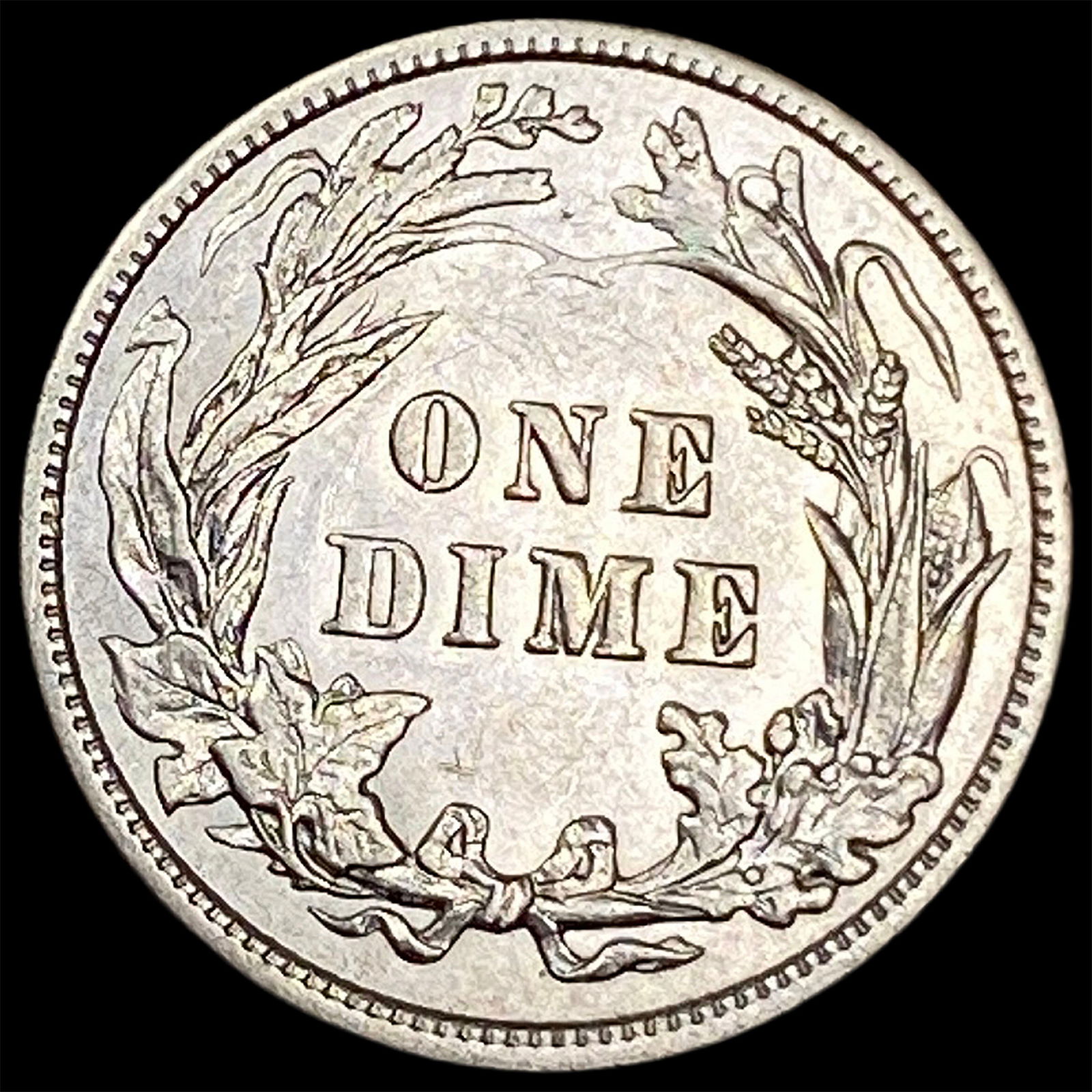 1907 Barber Dime CLOSELY UNCIRCULATED - 2
