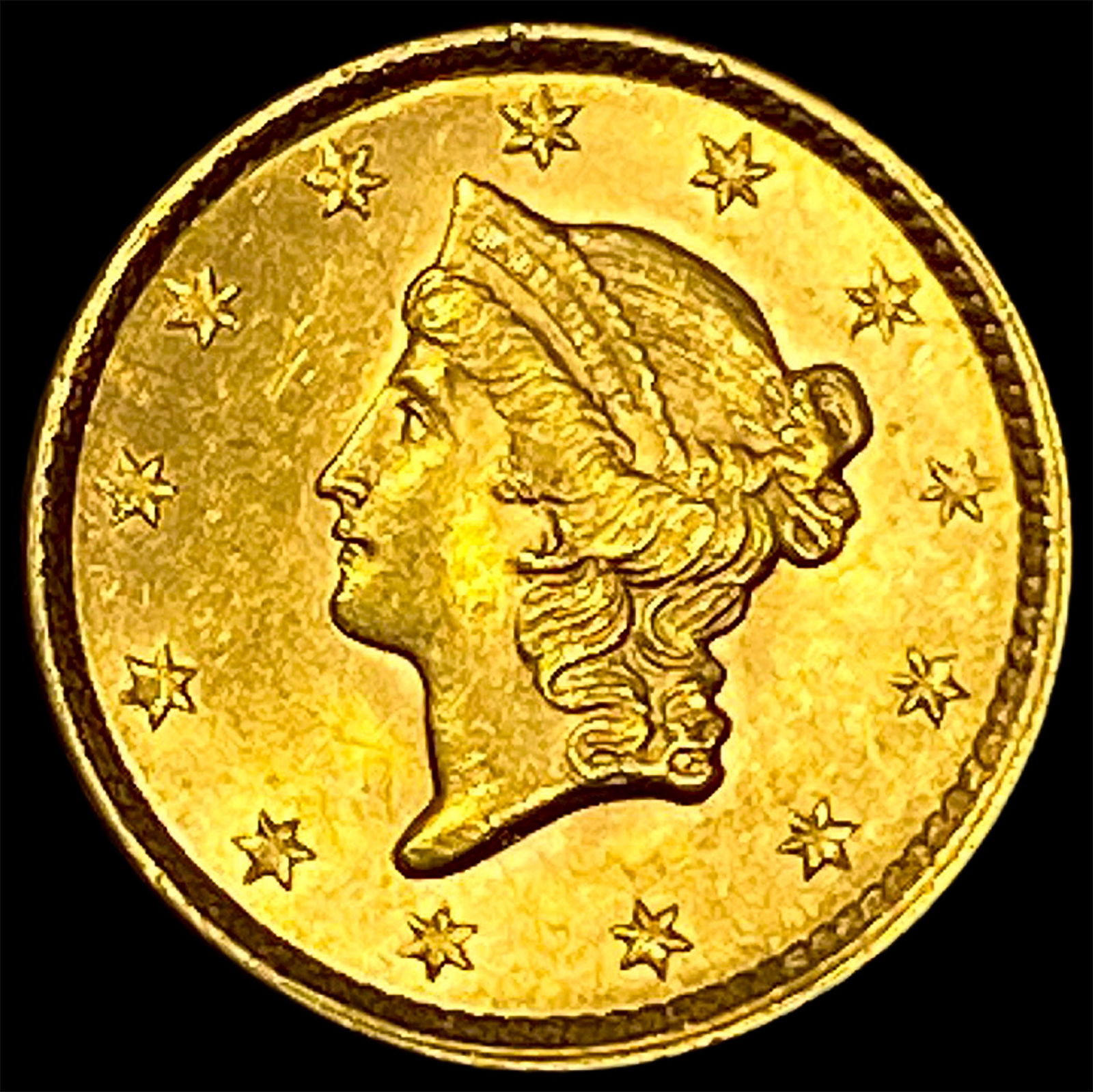 1852 Gold $1 Type 1 UNCIRCULATED (1 of 2)