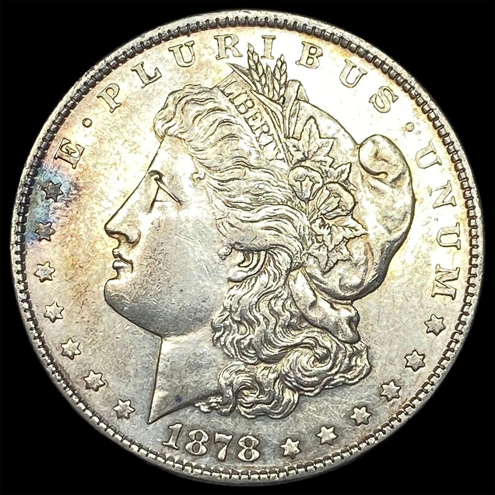 1878 Silver Morgan Dollar CLOSELY UNCIRCULATED: 1878 Silver Morgan Dollar CLOSELY UNCIRCULATED