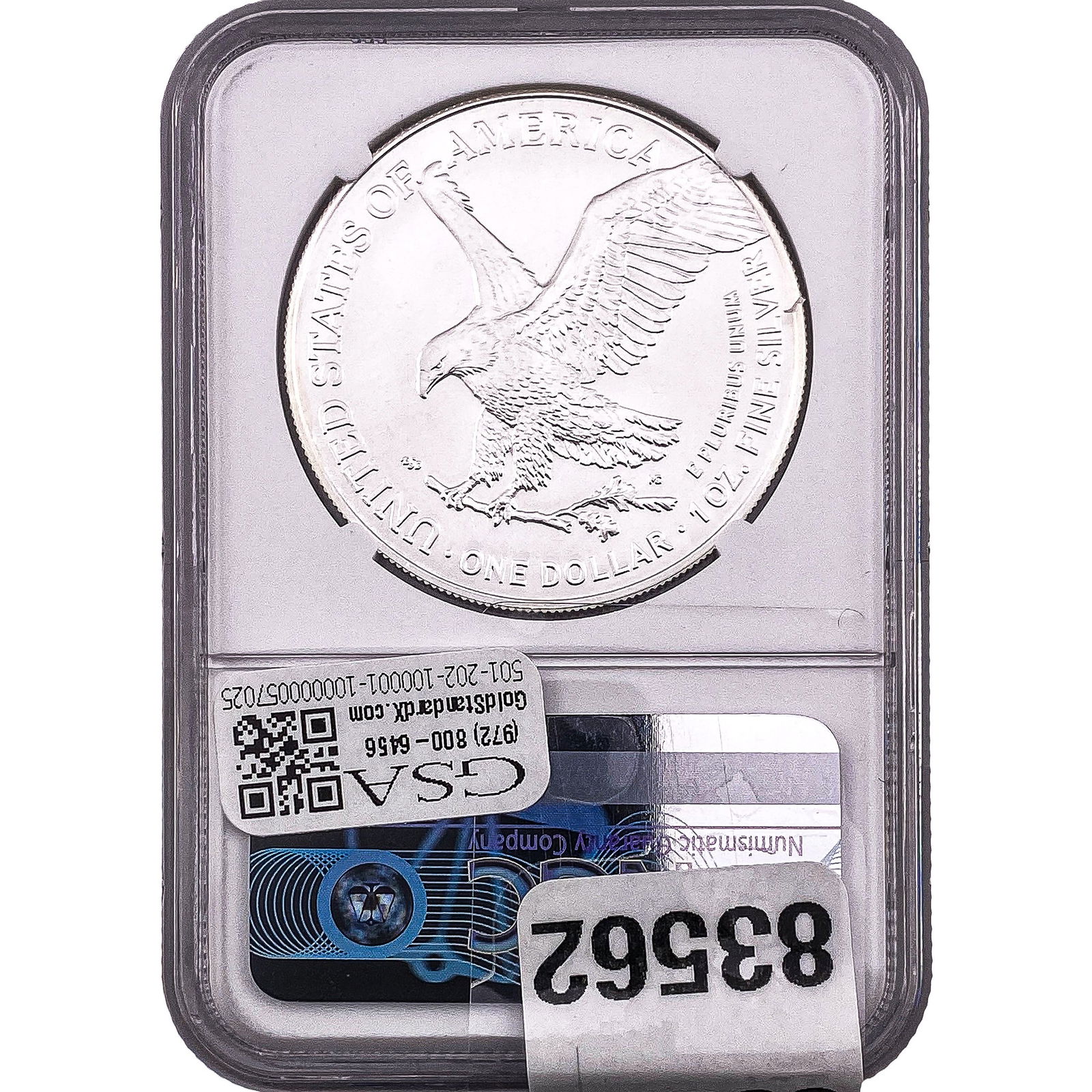 2025-P Silver Eagle NGC MS69 Eagle Privy - 2