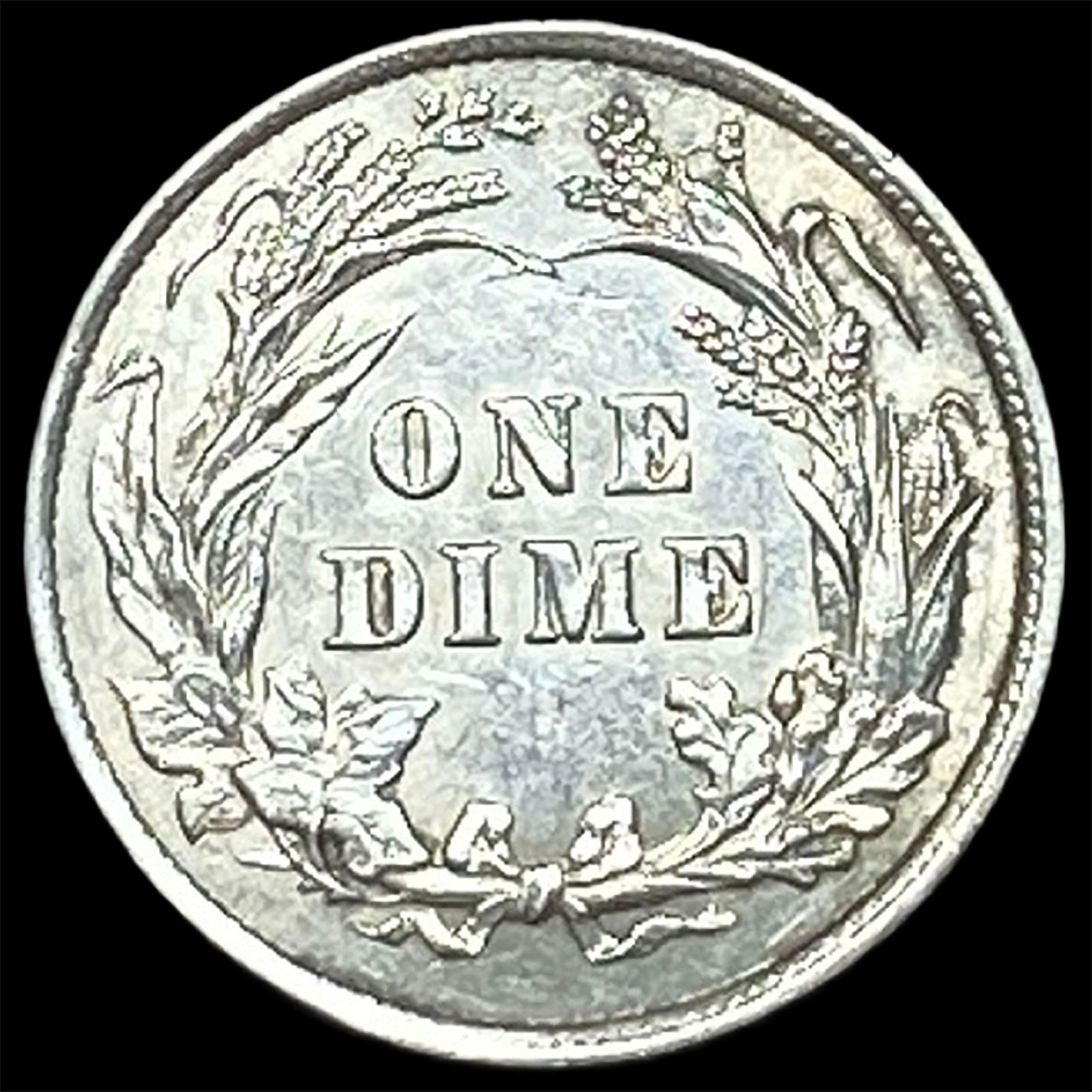 1897 Silver Barber Dime UNCIRCULATED - 2