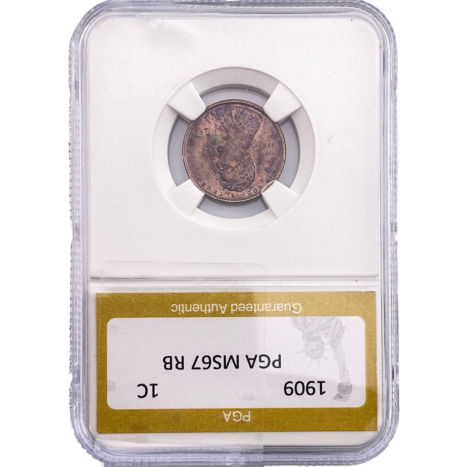 1909 Wheat Cent PGA MS67 RB (1 of 2)