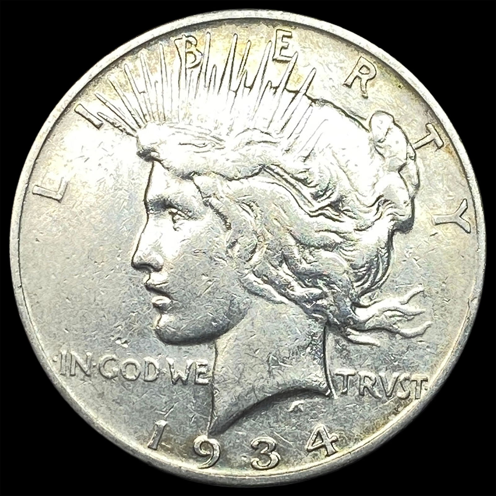 1934 Silver Peace Dollar LIGHTLY CIRCULATED: 1934 Silver Peace Dollar LIGHTLY CIRCULATED