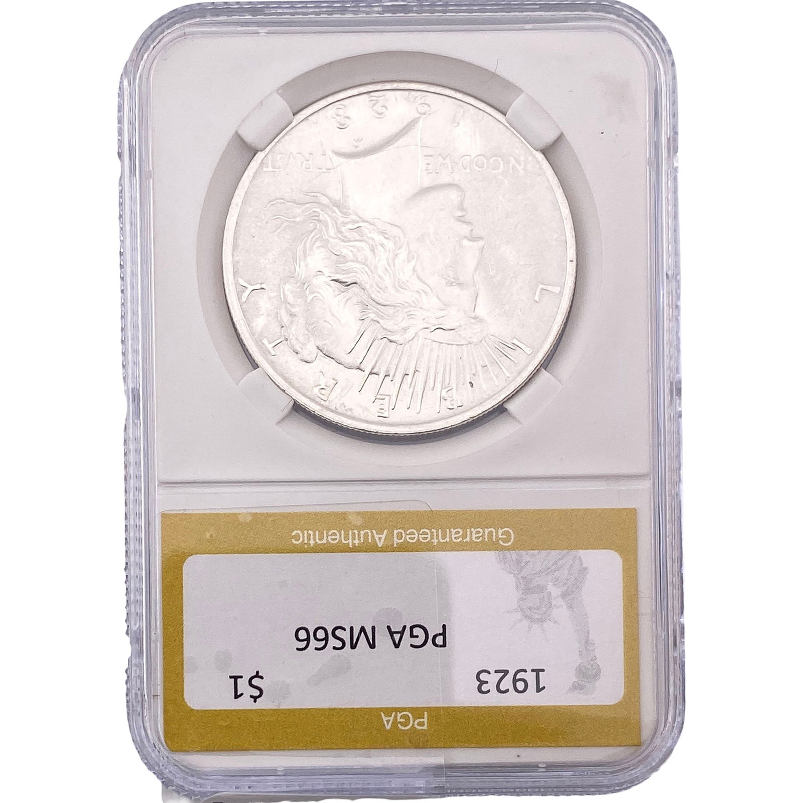 1923 Silver Peace Dollar PGA MS66 (1 of 2)